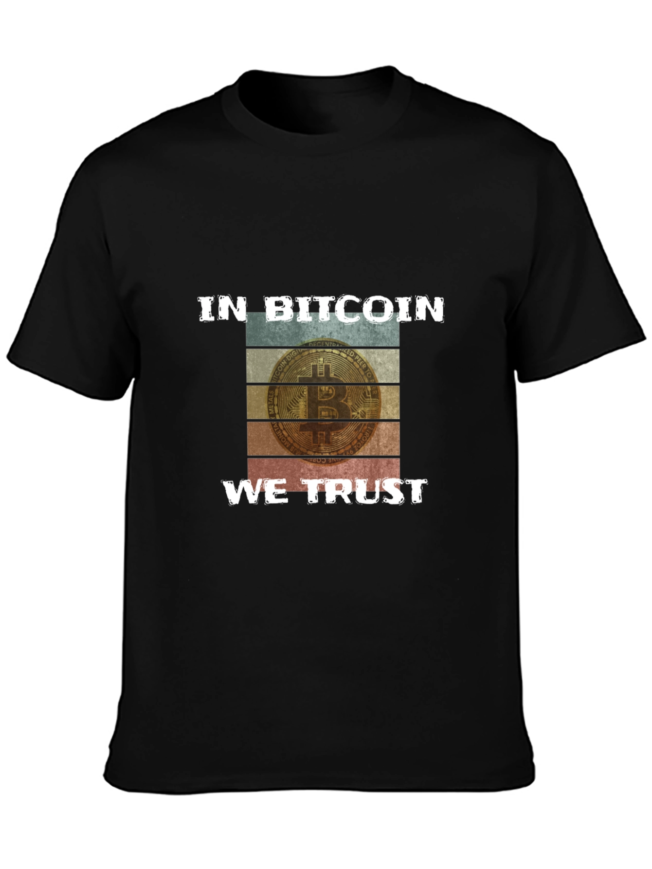 In Bitcoin We Trust Graphic Tee
