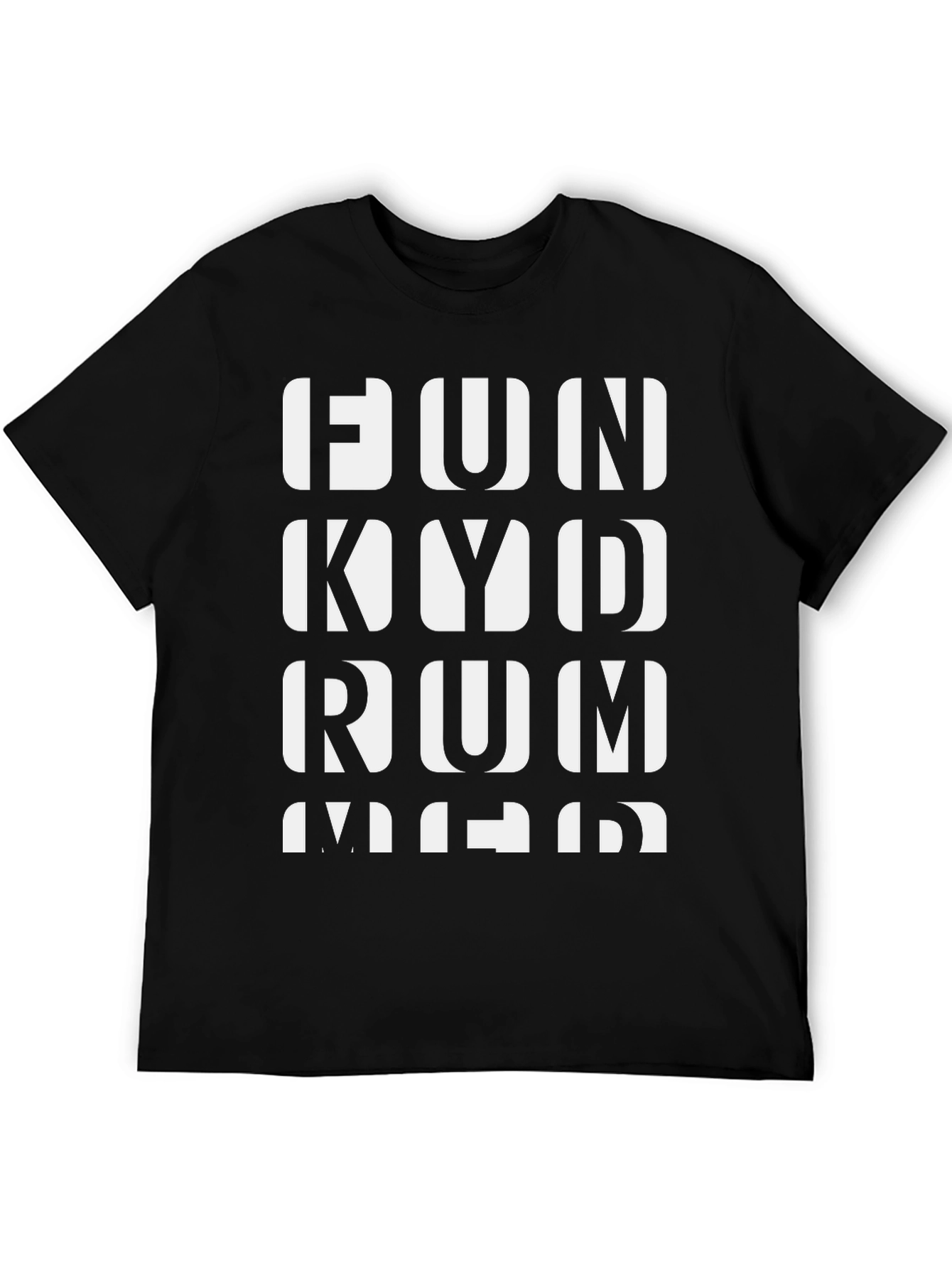 Funky Drummer Black Graphic Tee