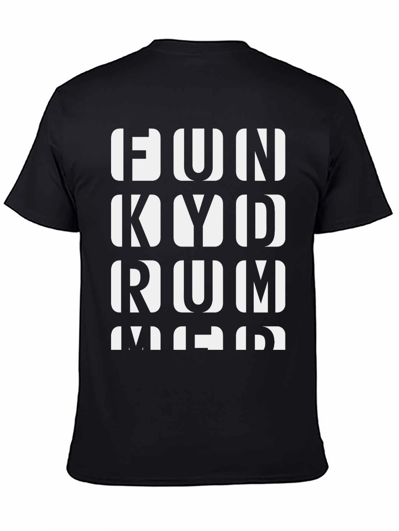 Funky Drummer Black Graphic Tee