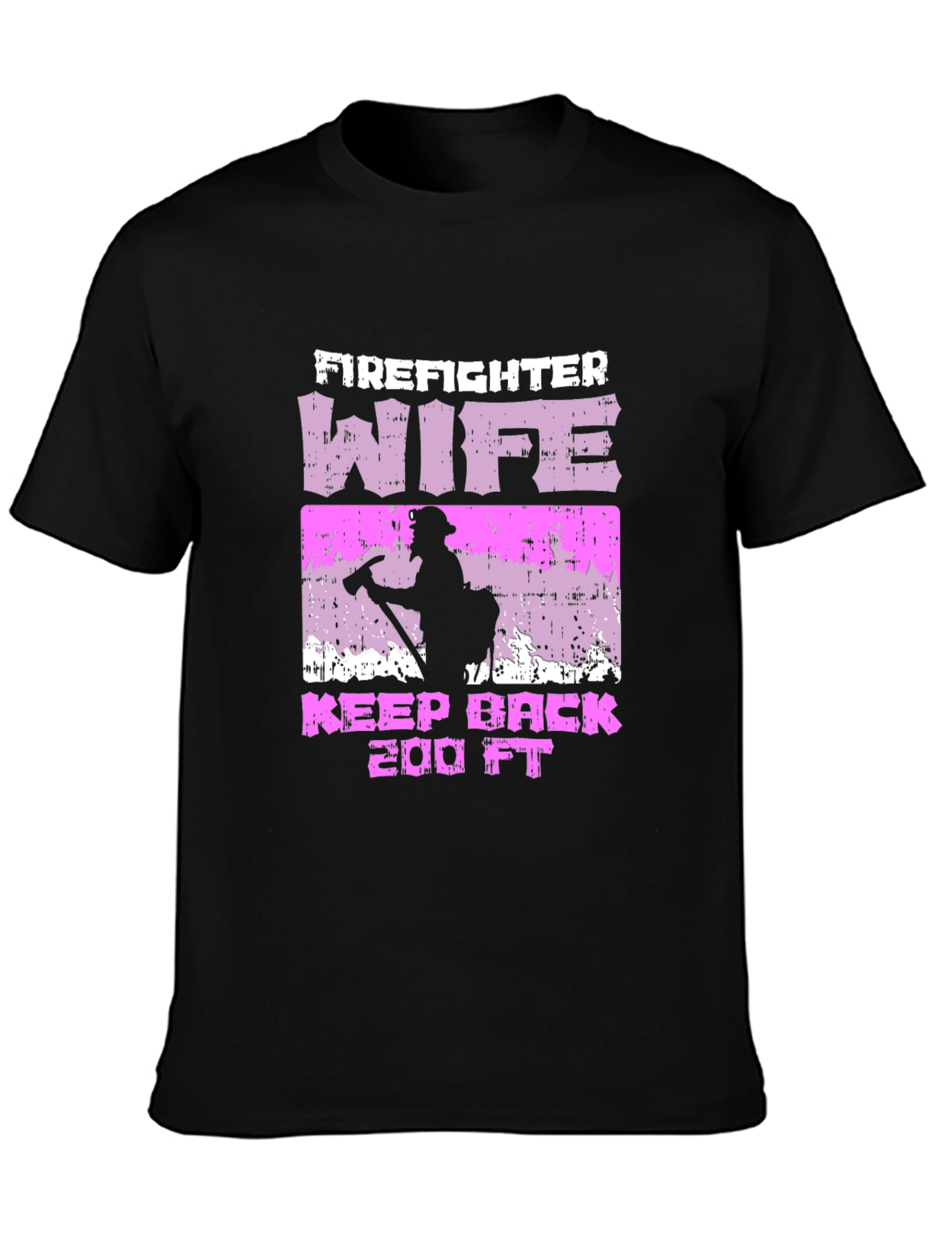 Firefighter Wife Graphic T-Shirt