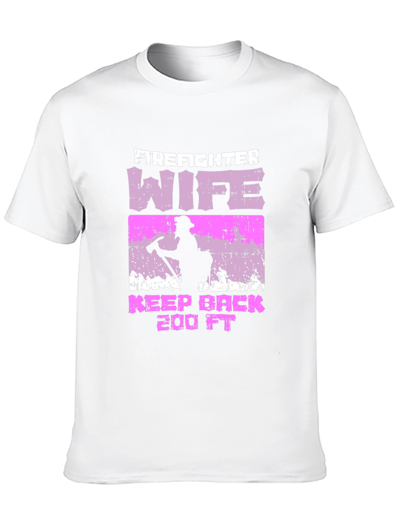 Firefighter Wife Graphic T-Shirt