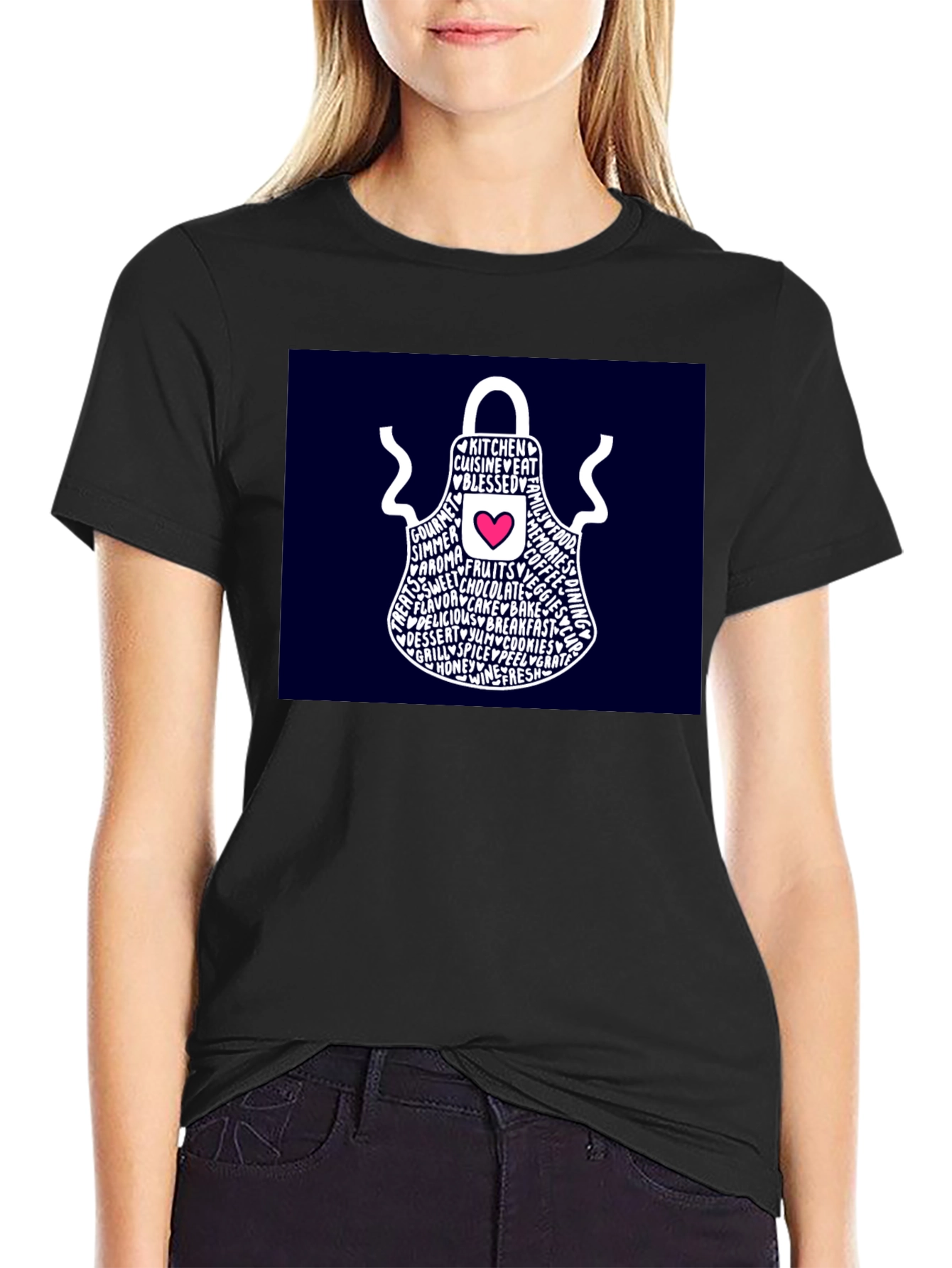 Culinary Apron Word Art T-Shirt