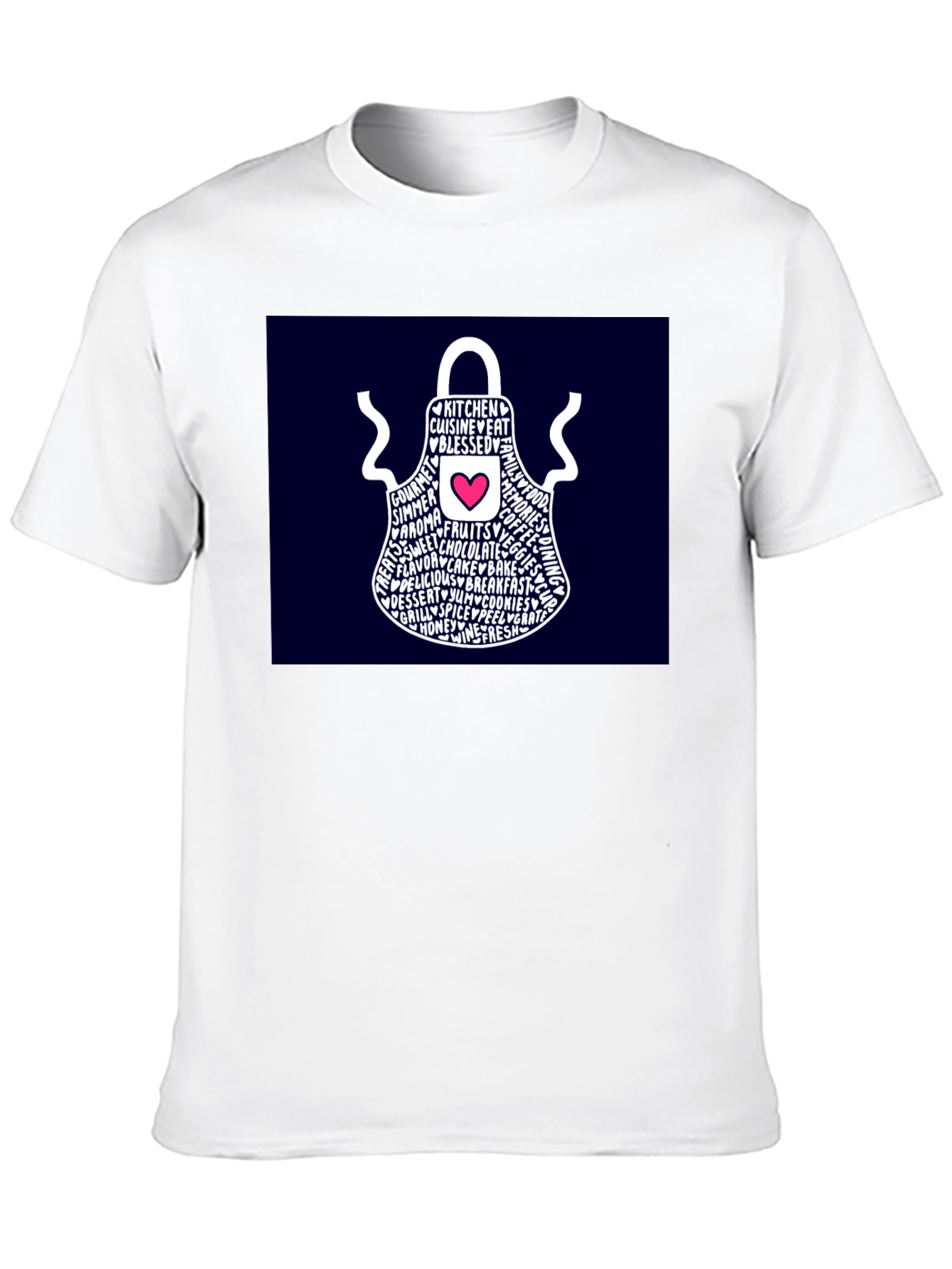 Culinary Apron Word Art T-Shirt