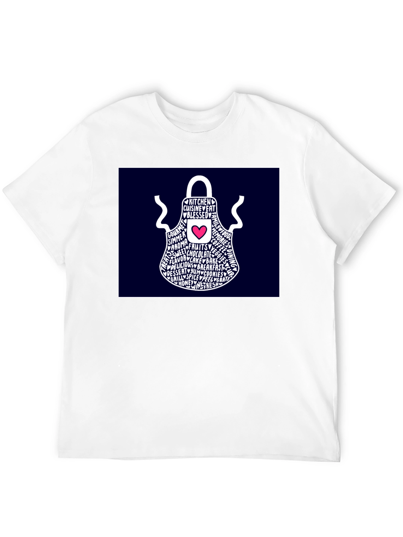 Culinary Apron Word Art T-Shirt
