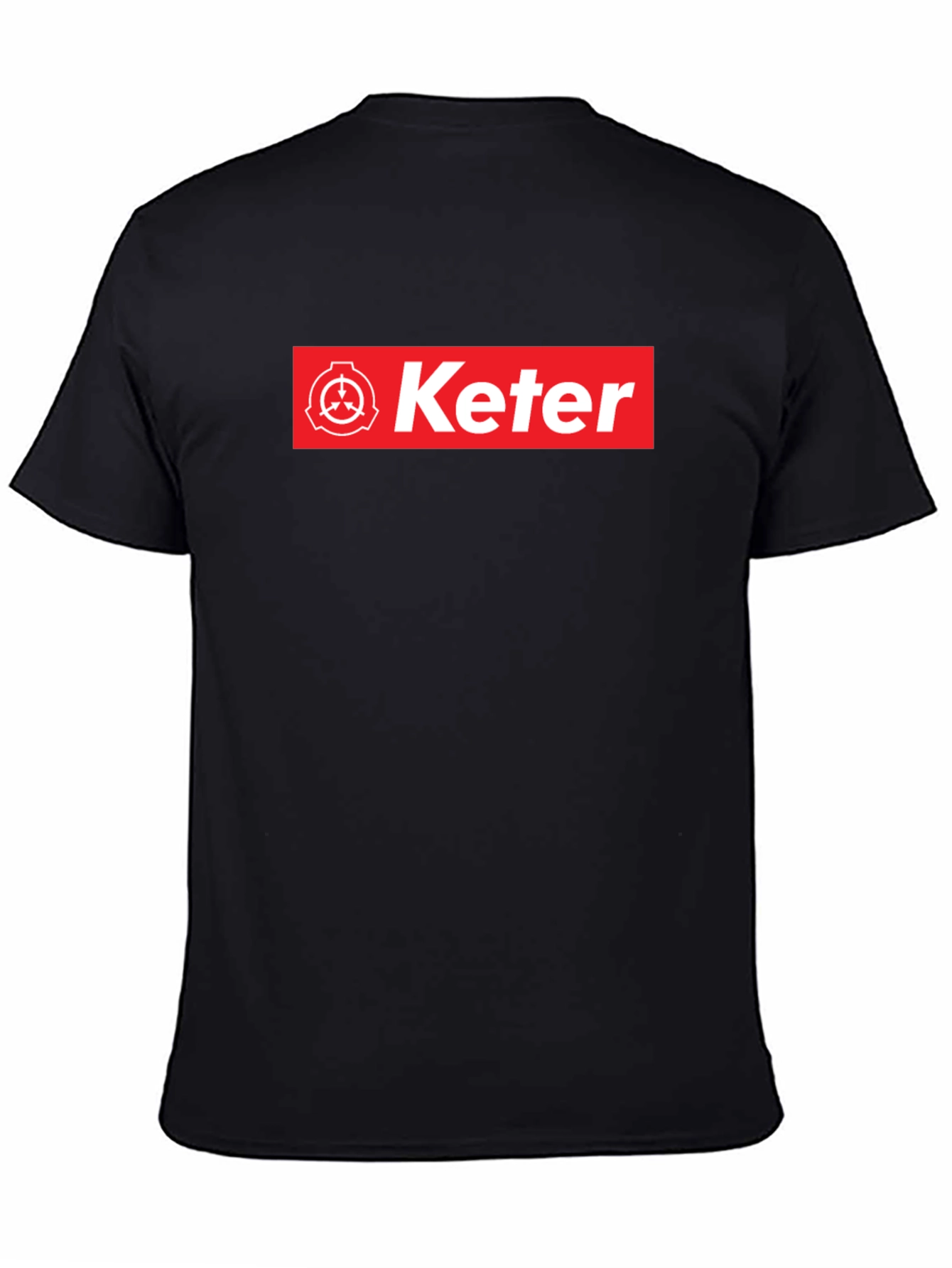 Keter SCP Foundation T-Shirt - Red Box Logo Design