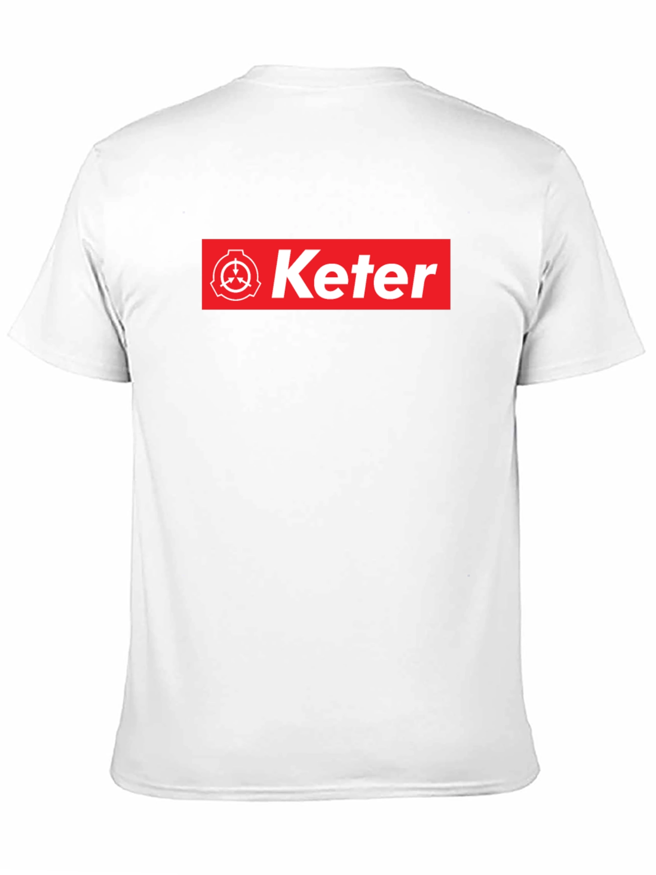 Keter SCP Foundation T-Shirt - Red Box Logo Design