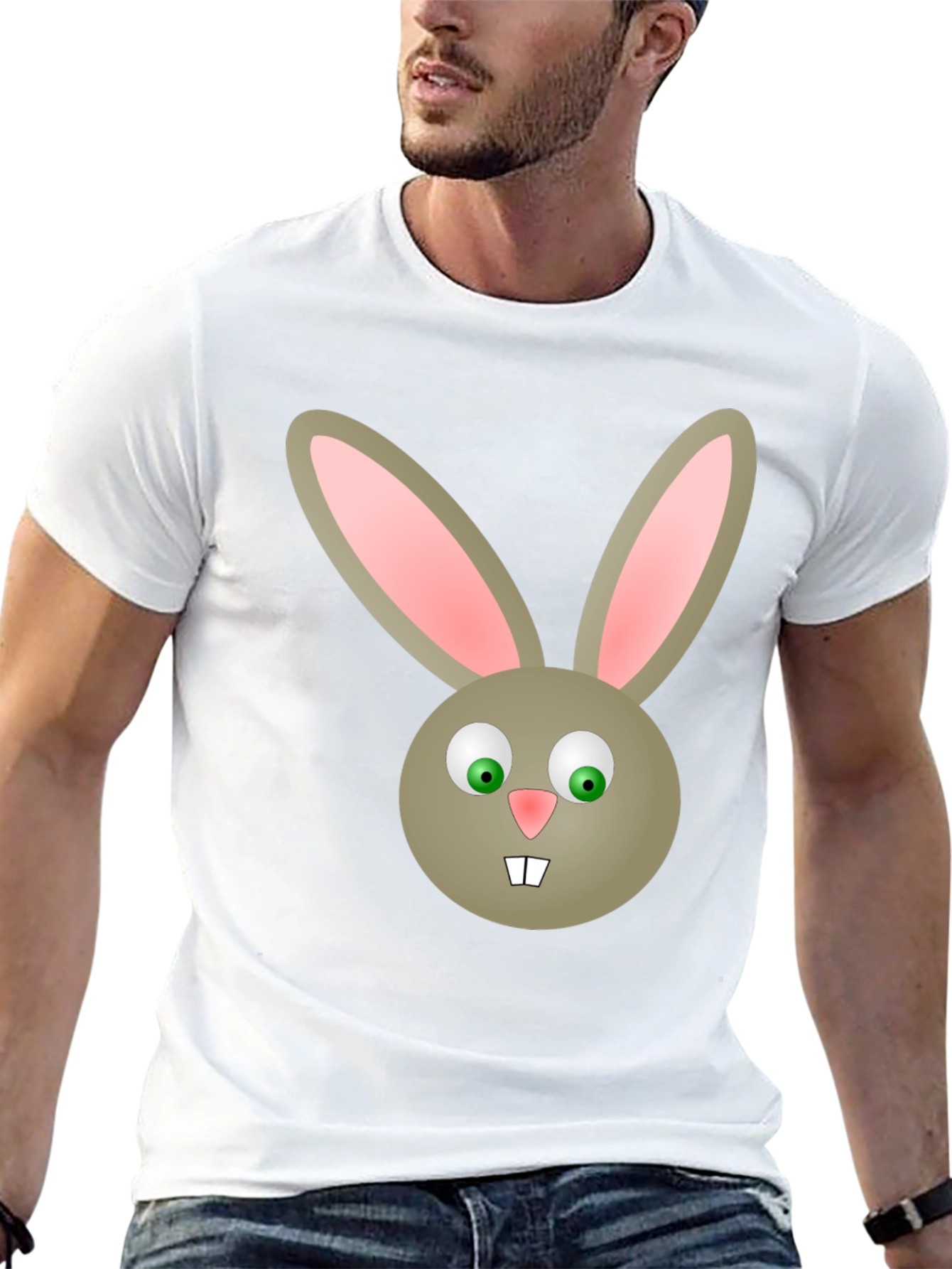 Funny Bunny T-Shirt - Cute Rabbit Graphic Tee