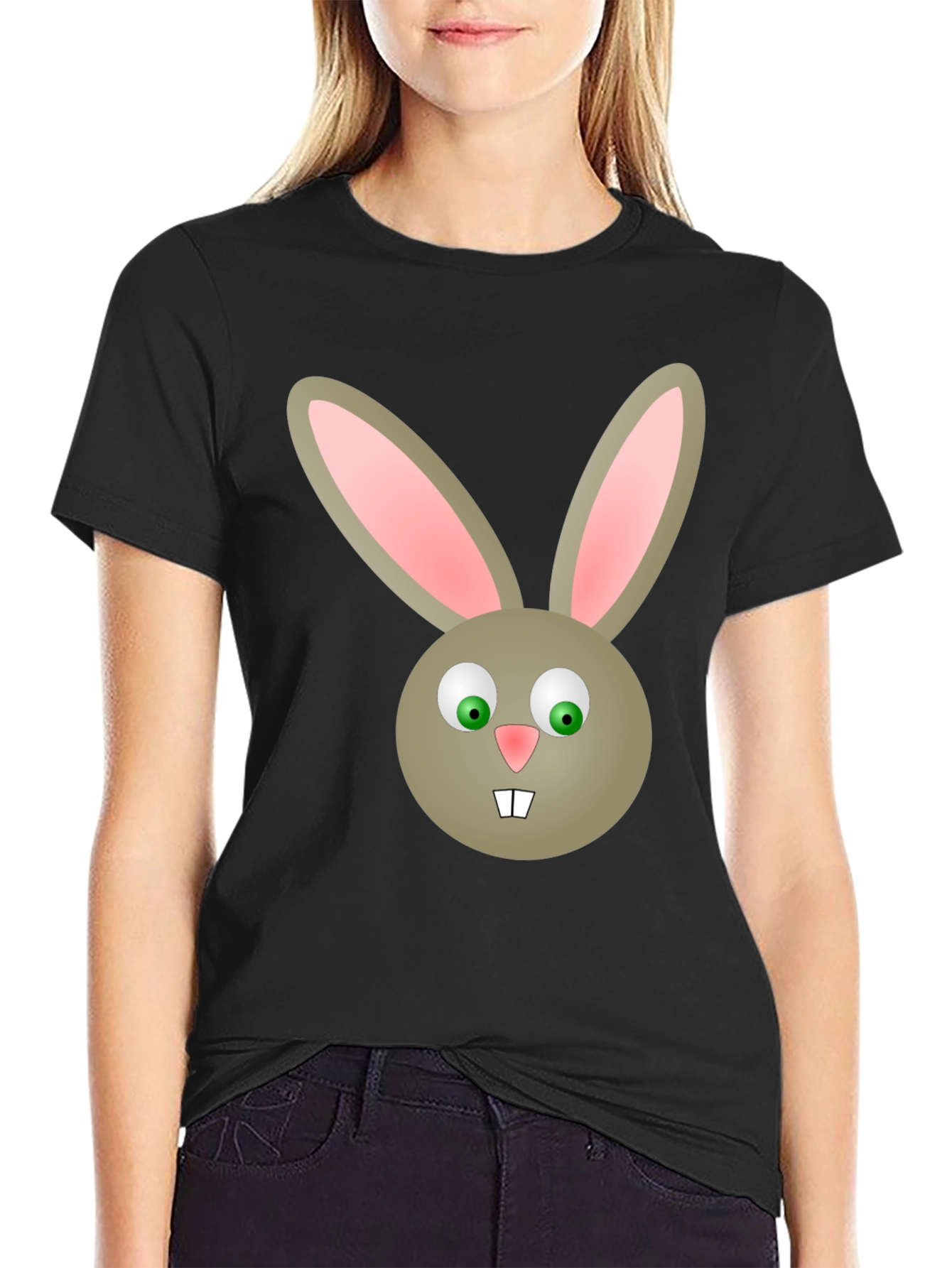 Funny Bunny T-Shirt - Cute Rabbit Graphic Tee