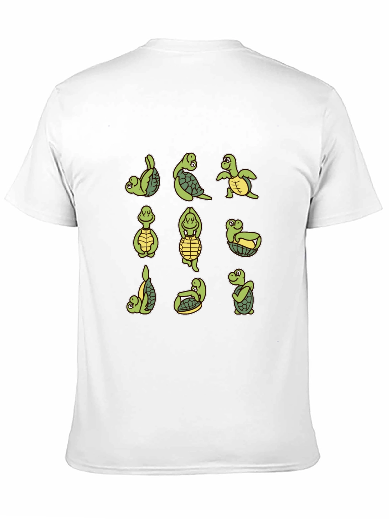 Yoga Turtle T-Shirt - Mens Black Tee