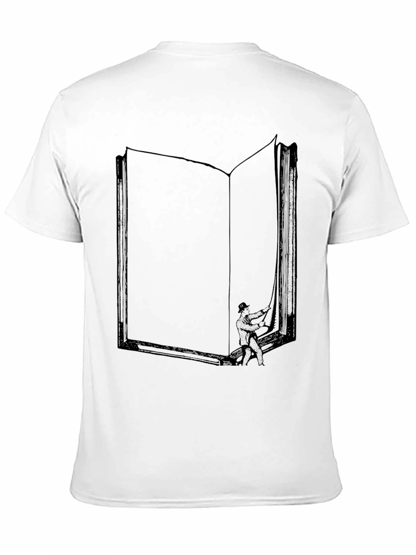 Book Portal Graphic Tee - Unisex Black T-Shirt