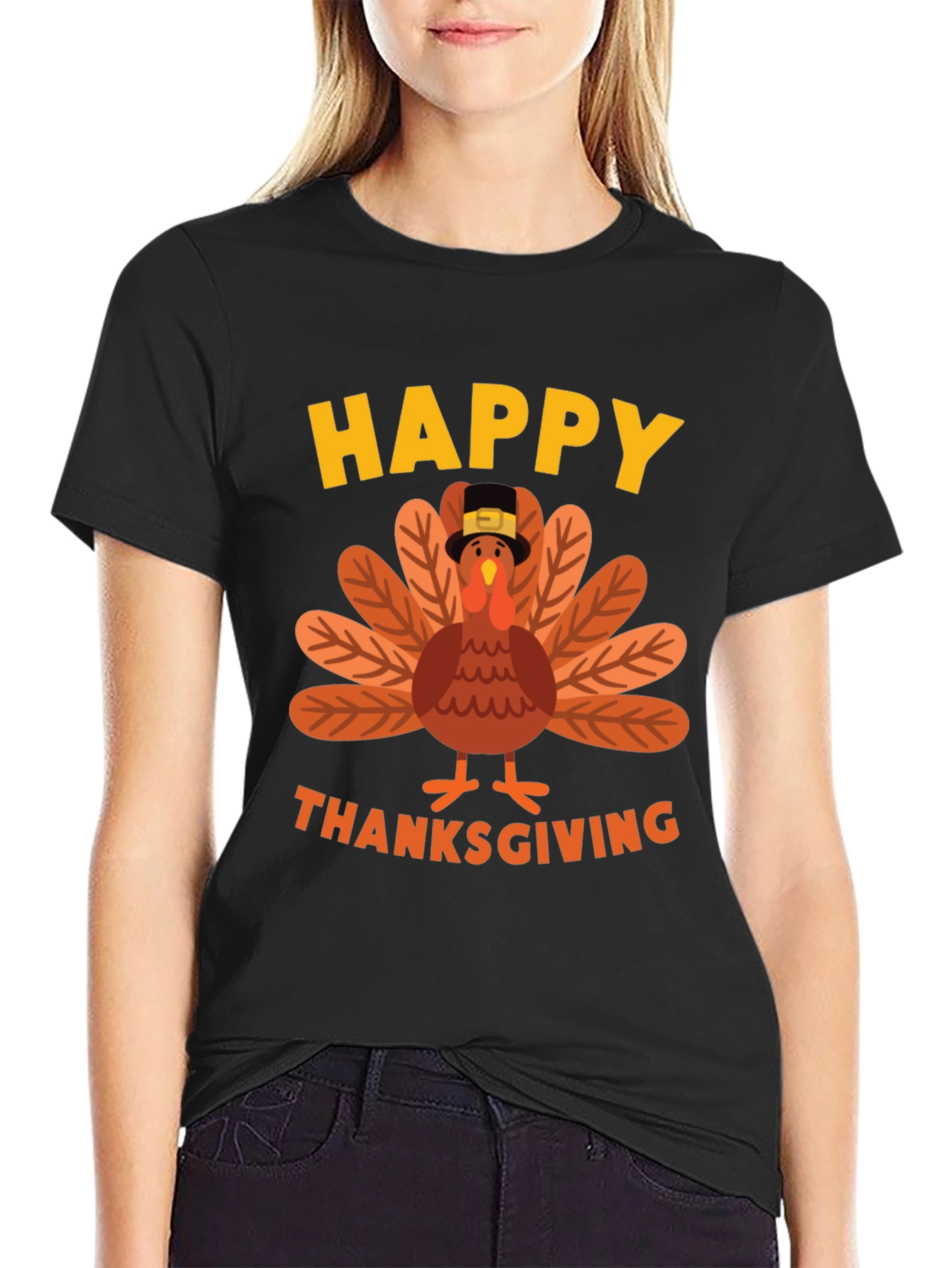 Happy Thanksgiving Turkey T-Shirt