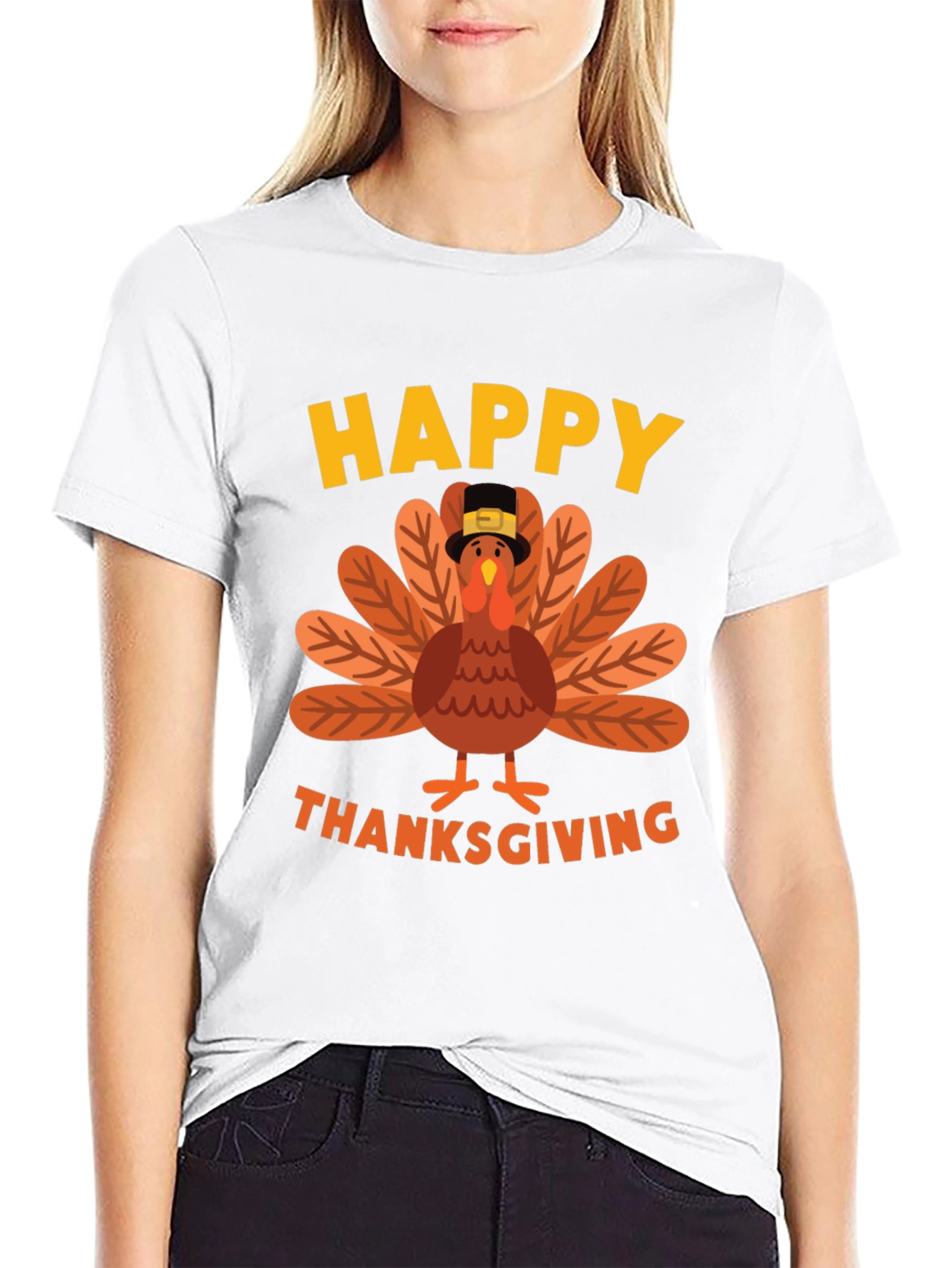 Happy Thanksgiving Turkey T-Shirt