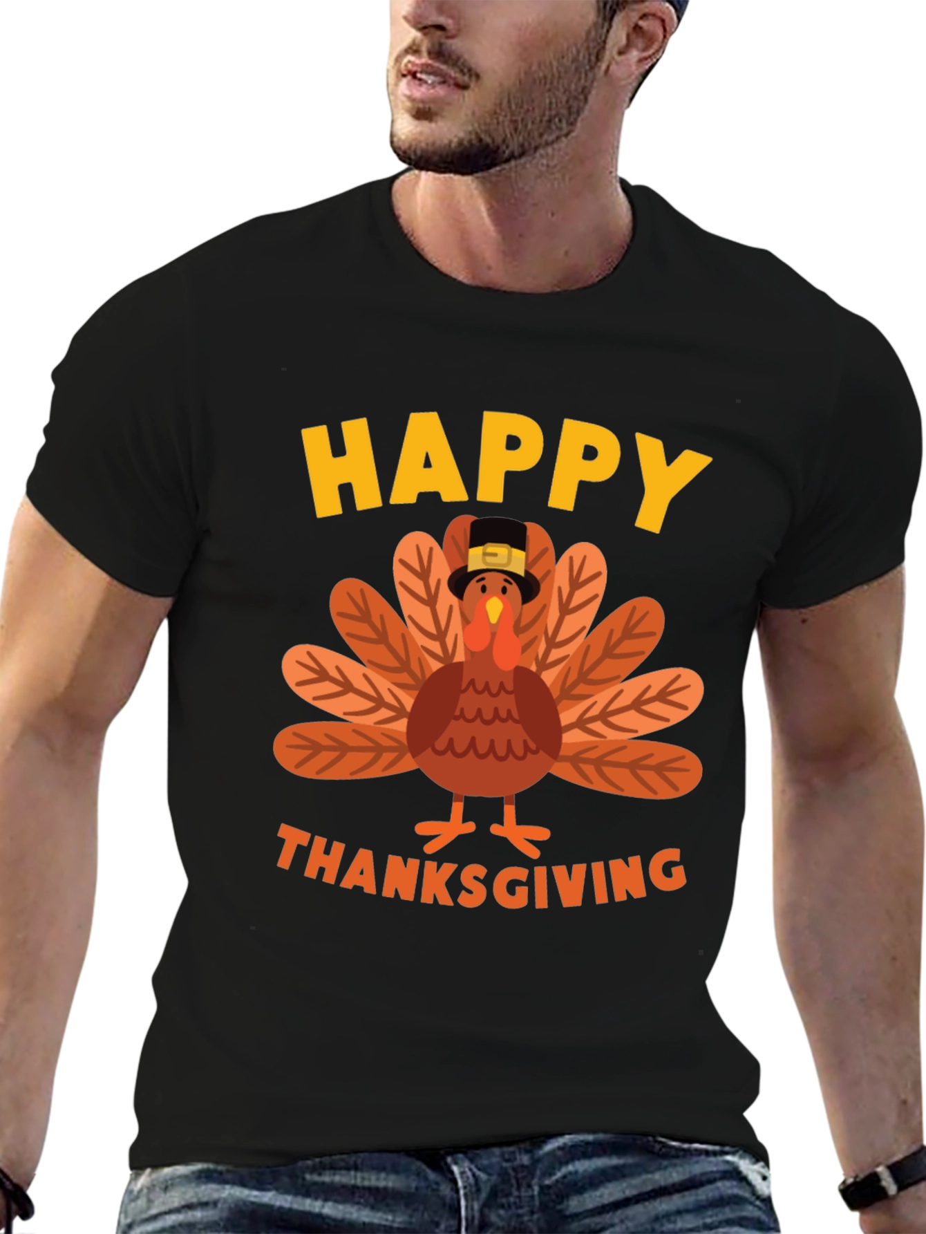 Happy Thanksgiving Turkey T-Shirt