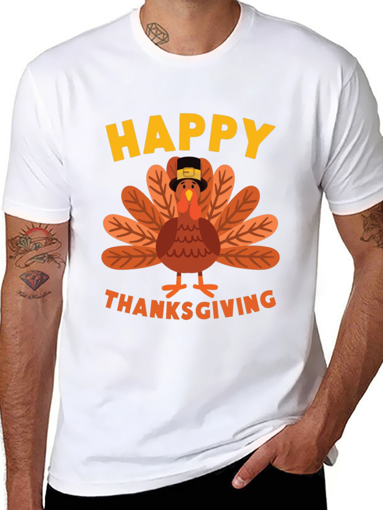 Happy Thanksgiving Turkey T-Shirt