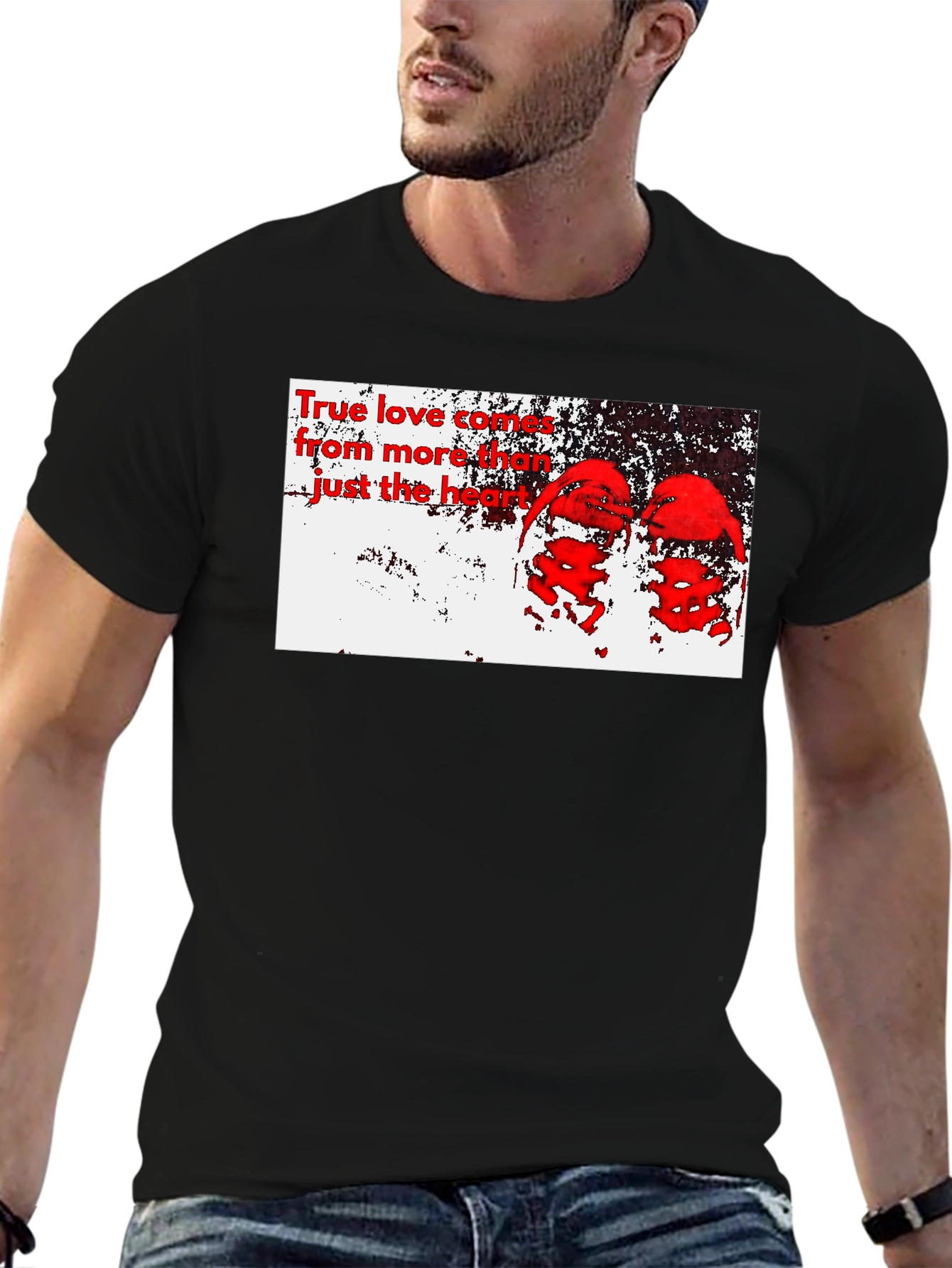 True Love Heart T-Shirt - Unique Valentines Day Gift
