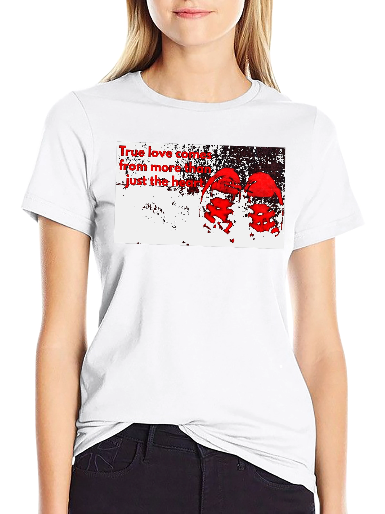 True Love Heart T-Shirt - Unique Valentines Day Gift