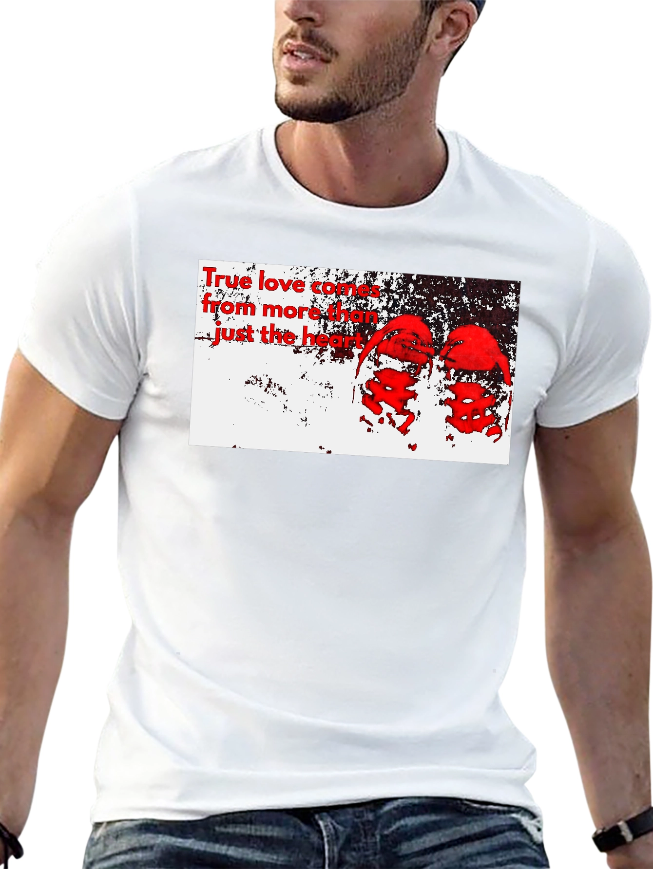 True Love Heart T-Shirt - Unique Valentines Day Gift