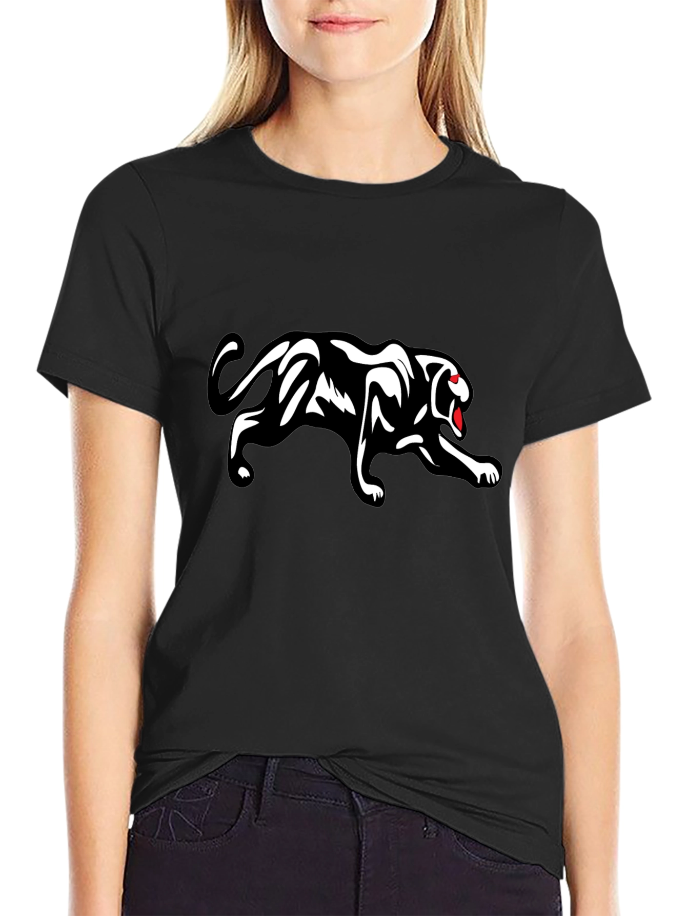 Black Panther Graphic Tee - Stylish & Fierce