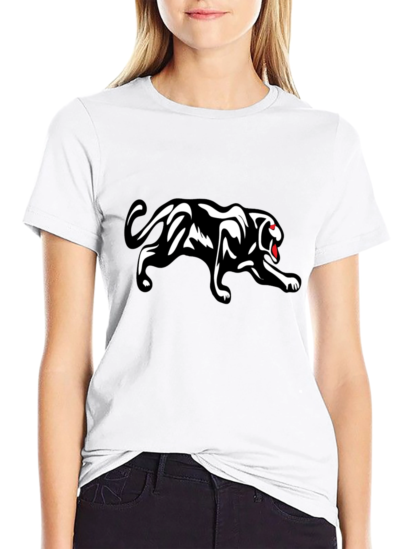 Black Panther Graphic Tee - Stylish & Fierce