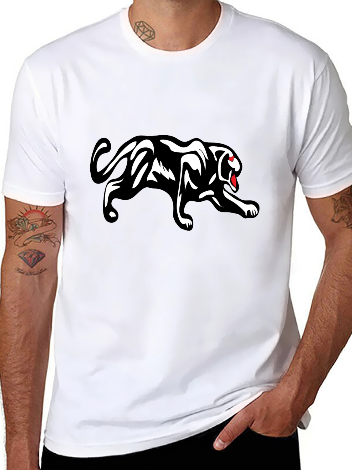 Black Panther Graphic Tee - Stylish & Fierce