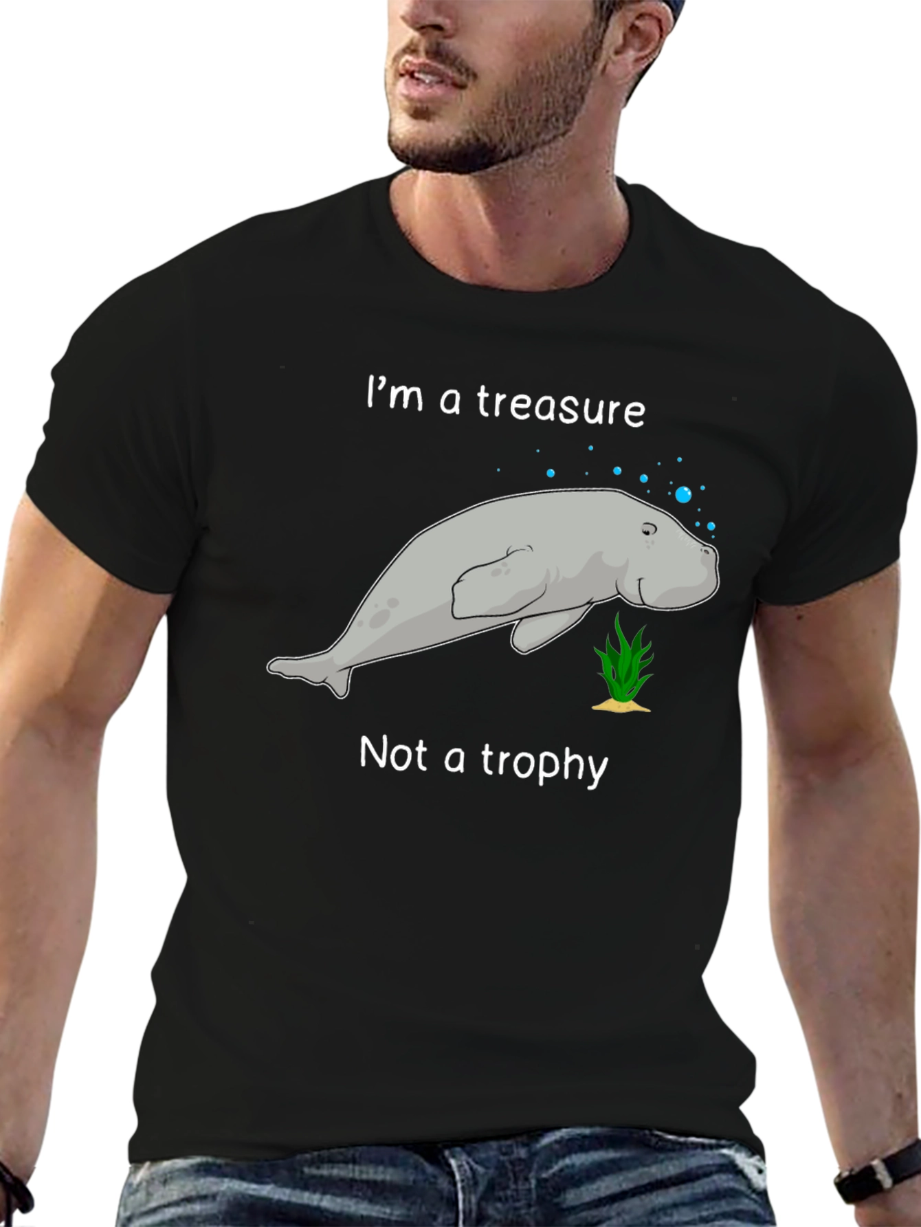 Manatee Treasure T-Shirt - Save the Manatees!
