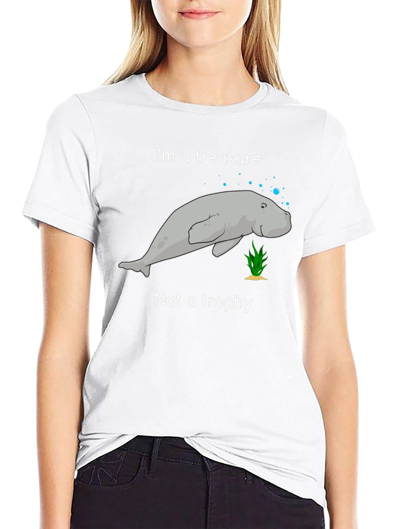 Manatee Treasure T-Shirt - Save the Manatees!