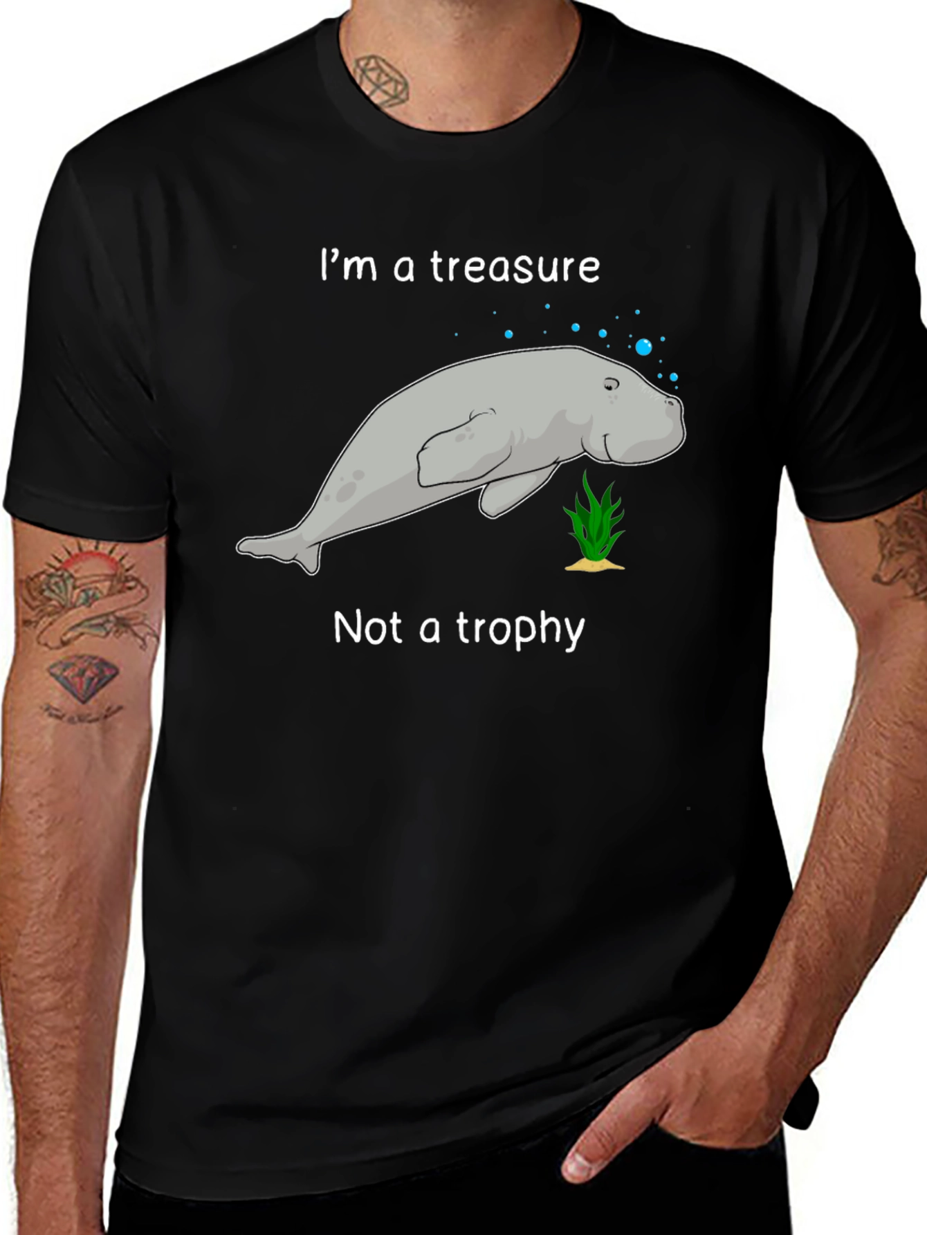 Manatee Treasure T-Shirt - Save the Manatees!