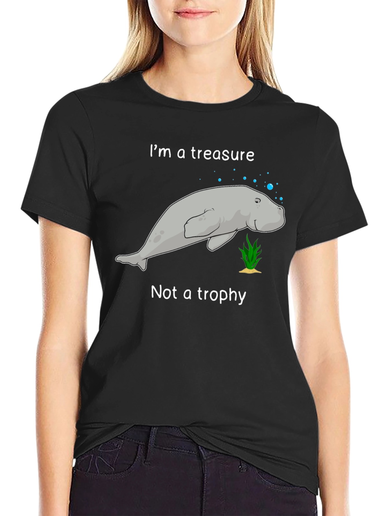 Manatee Treasure T-Shirt - Save the Manatees!