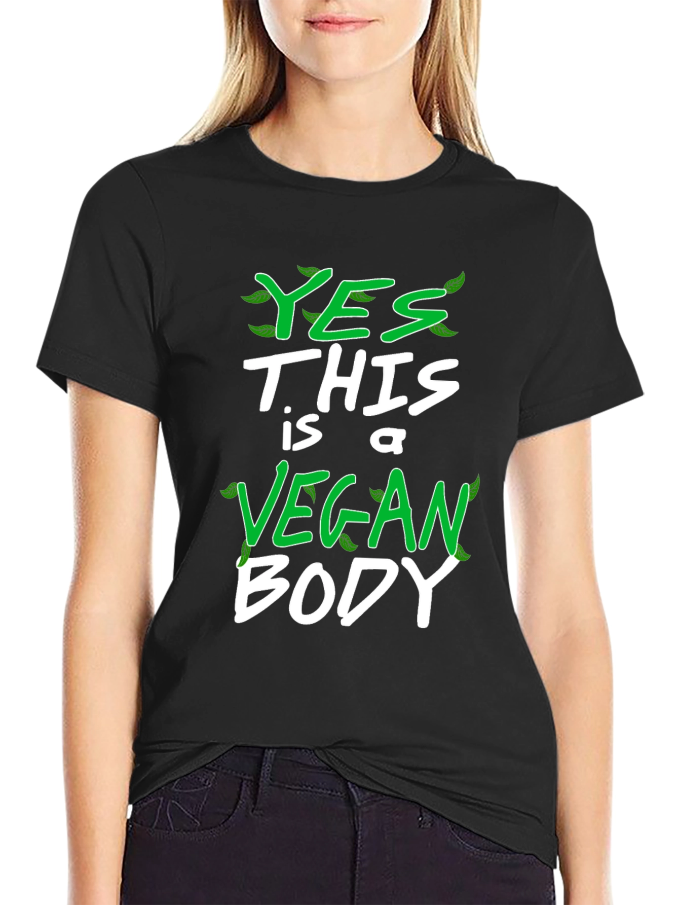 Vegan Body T-Shirt - Black