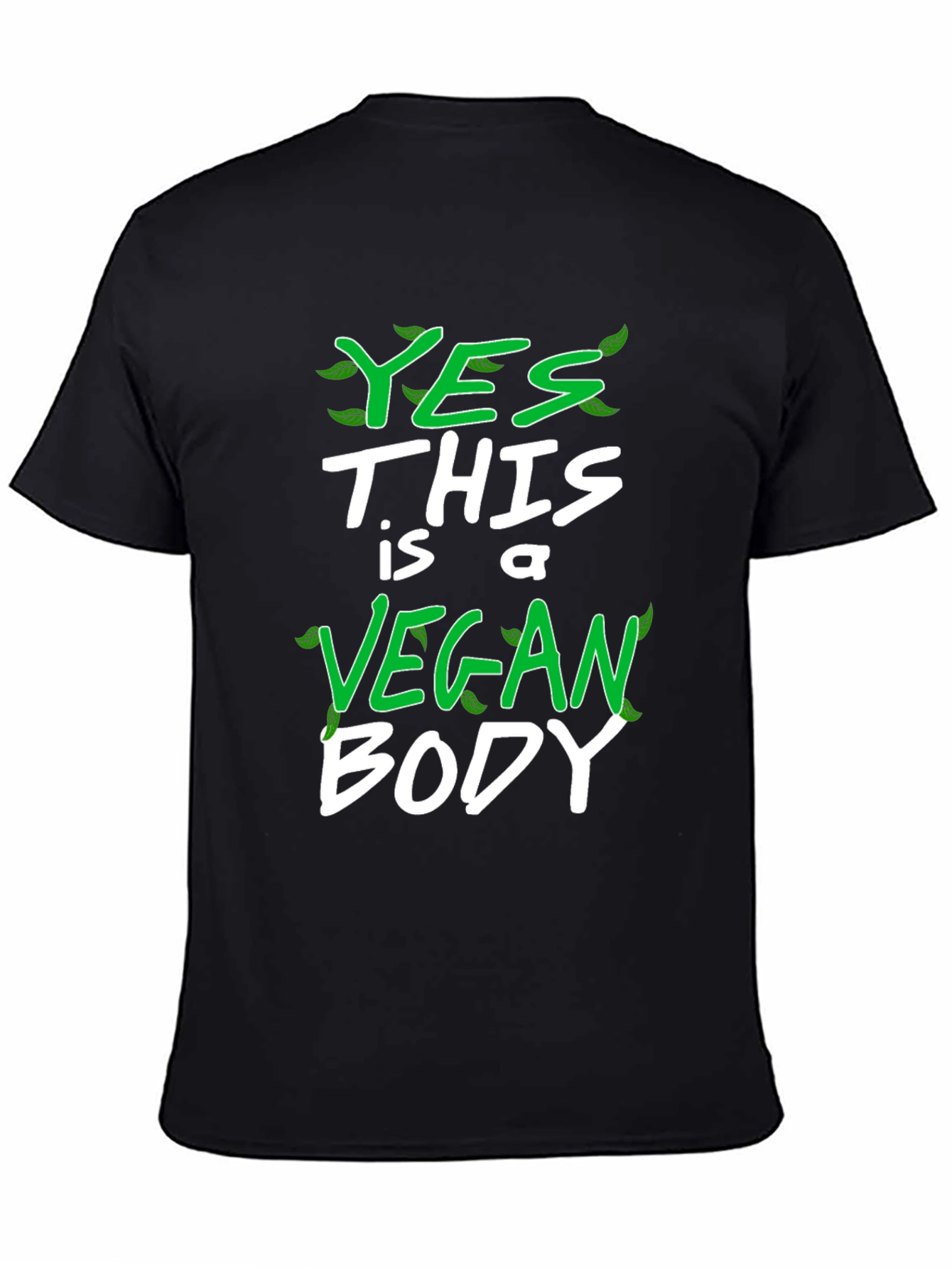 Vegan Body T-Shirt - Black