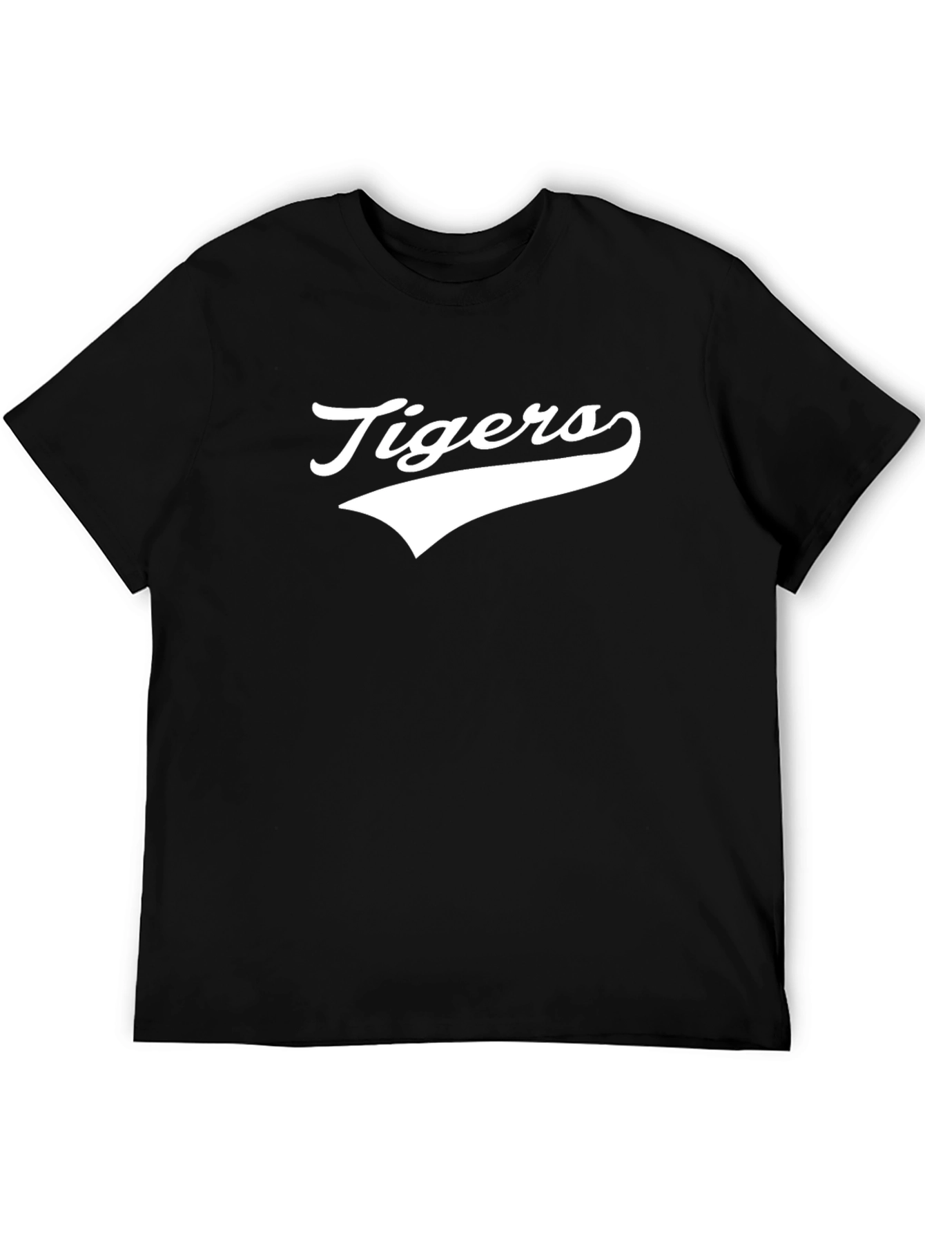 Tigers Graphic Tee - Retro Style Mens T-Shirt
