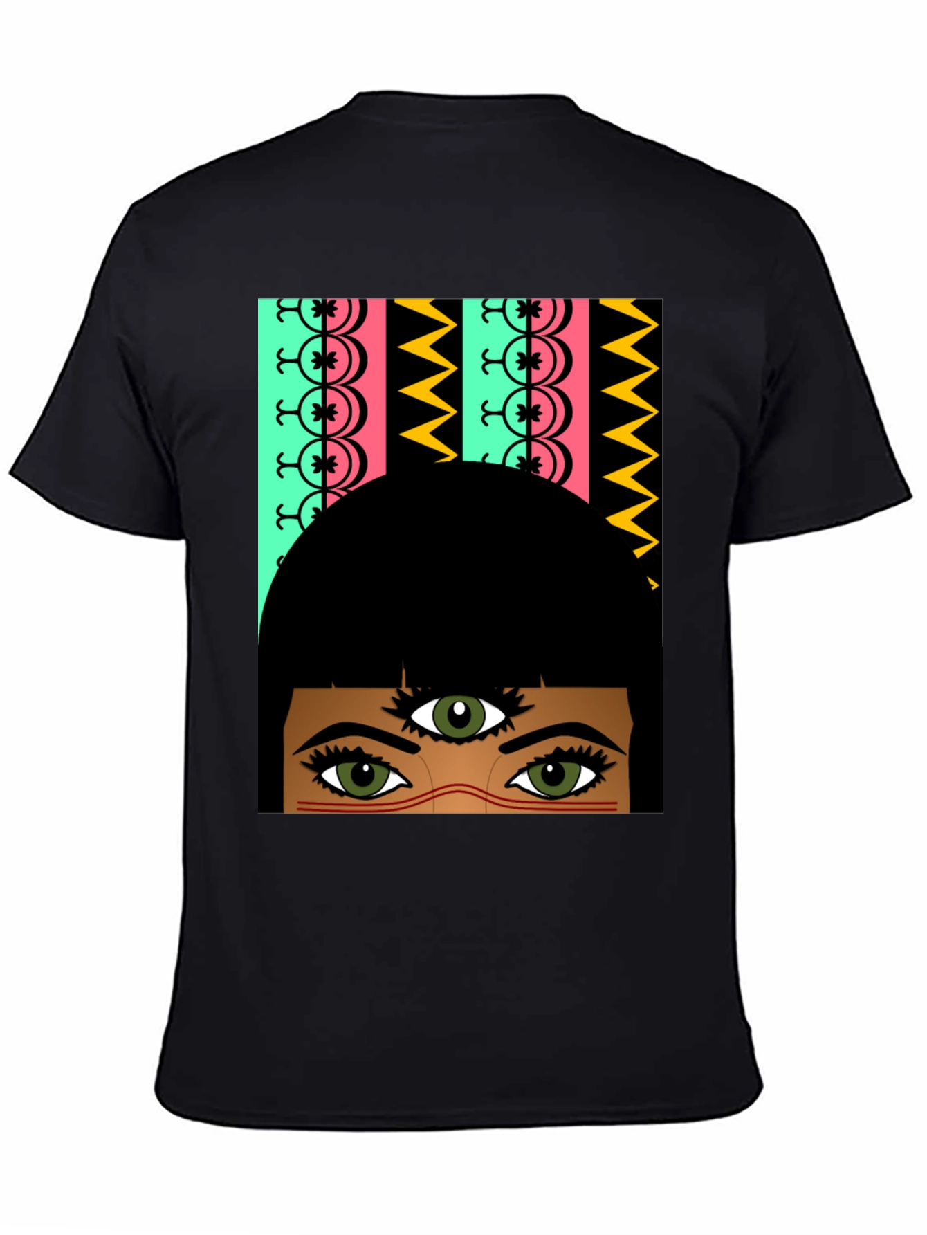 Third Eye Graphic Tee - Unisex Black T-Shirt