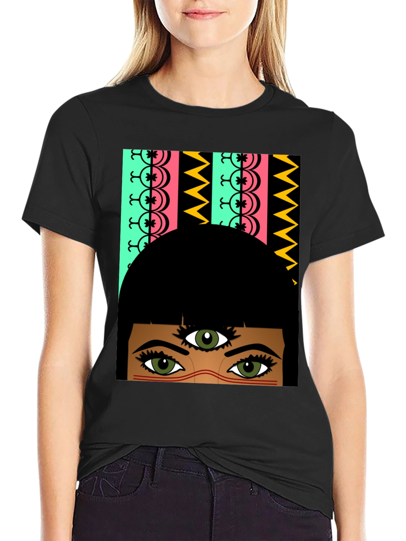Third Eye Graphic Tee - Unisex Black T-Shirt