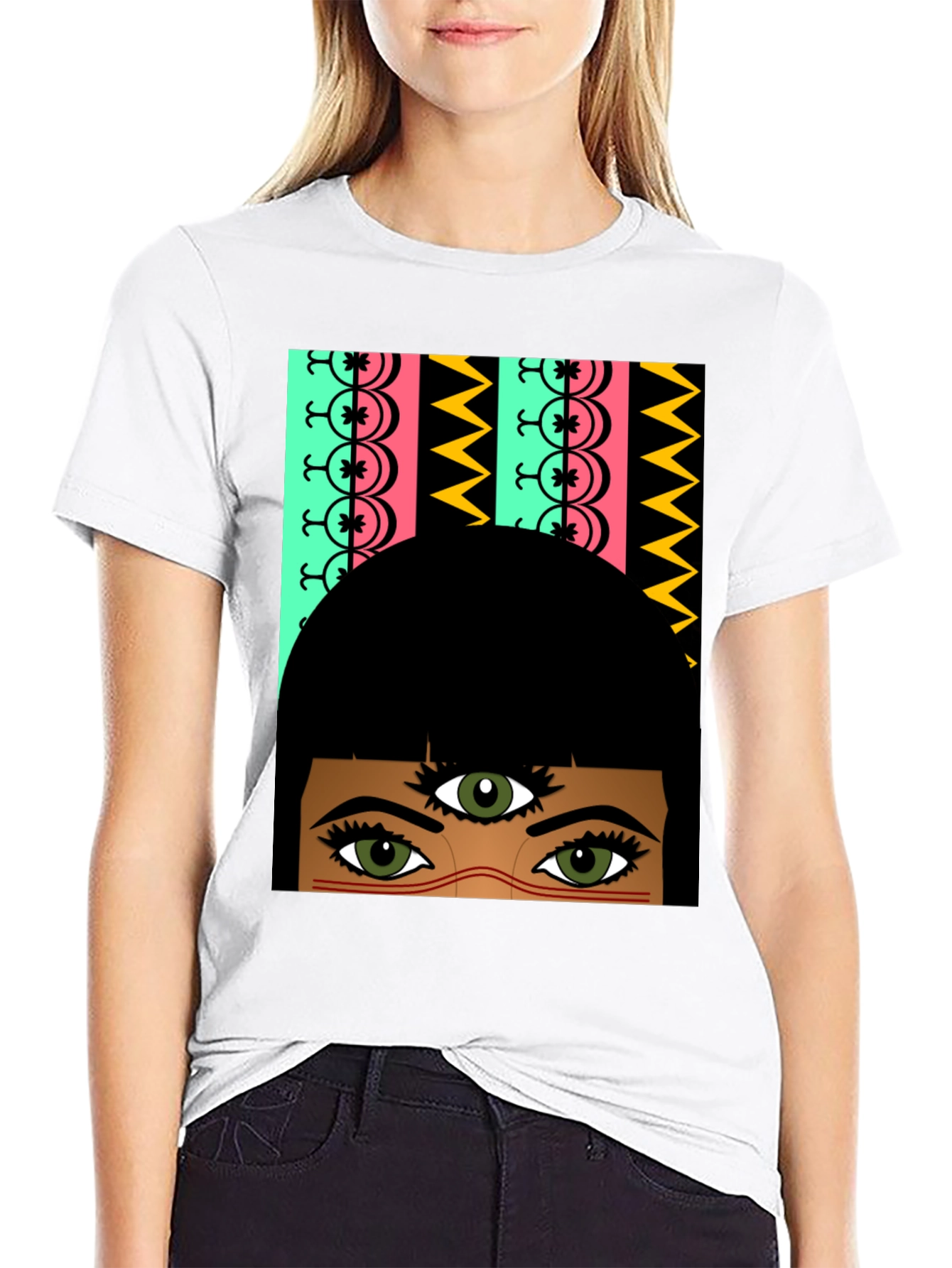 Third Eye Graphic Tee - Unisex Black T-Shirt