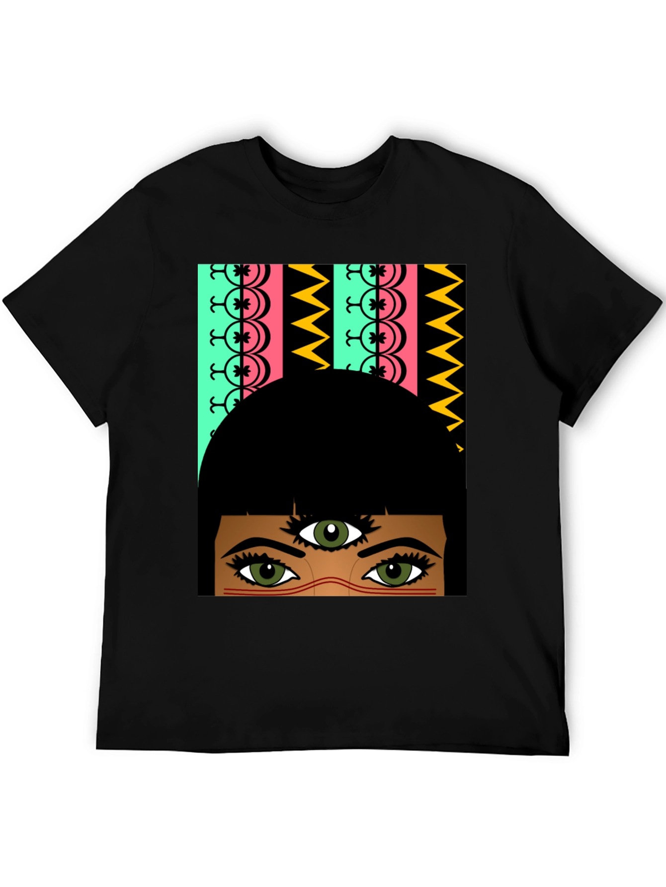 Third Eye Graphic Tee - Unisex Black T-Shirt