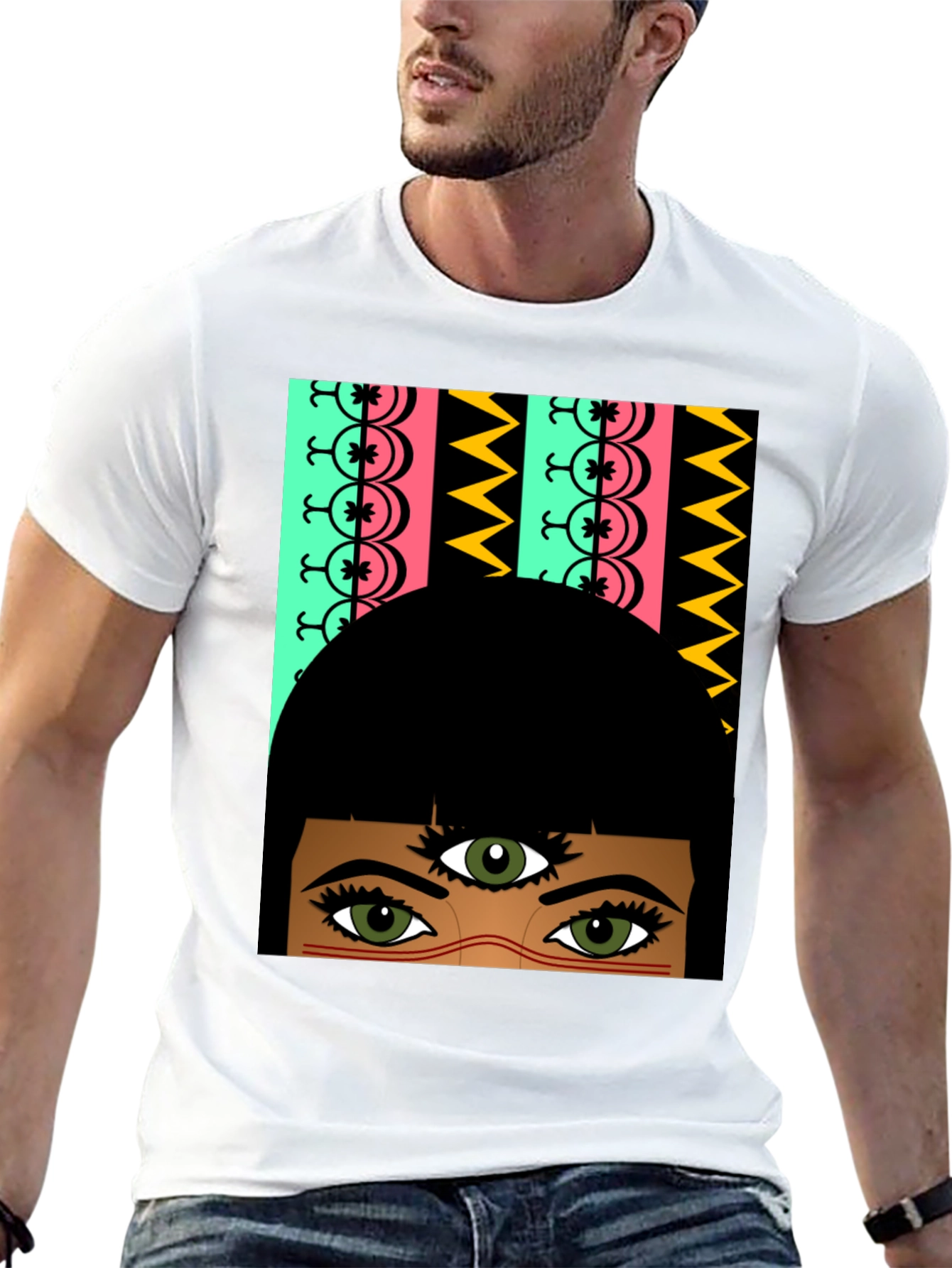 Third Eye Graphic Tee - Unisex Black T-Shirt
