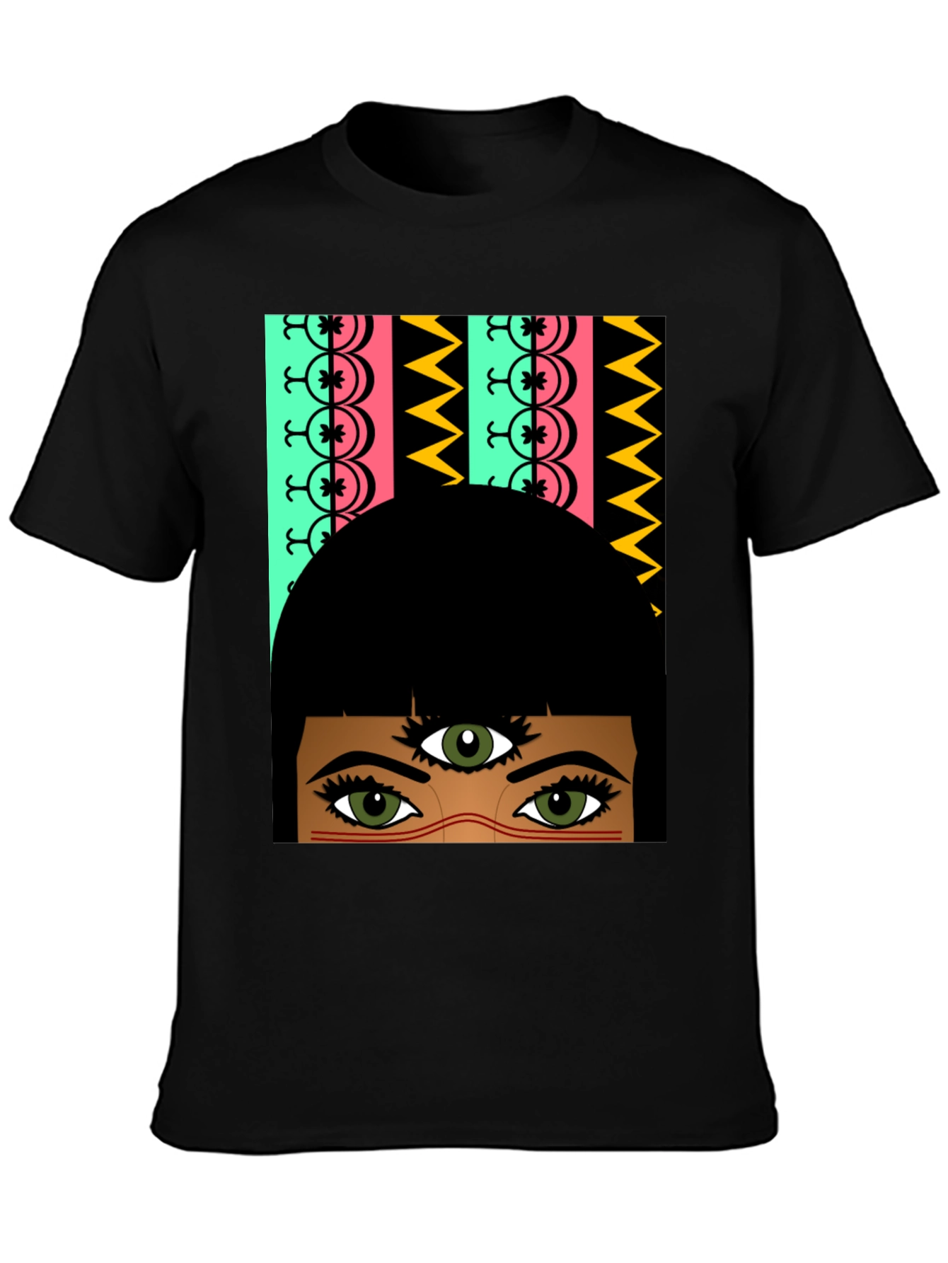 Third Eye Graphic Tee - Unisex Black T-Shirt