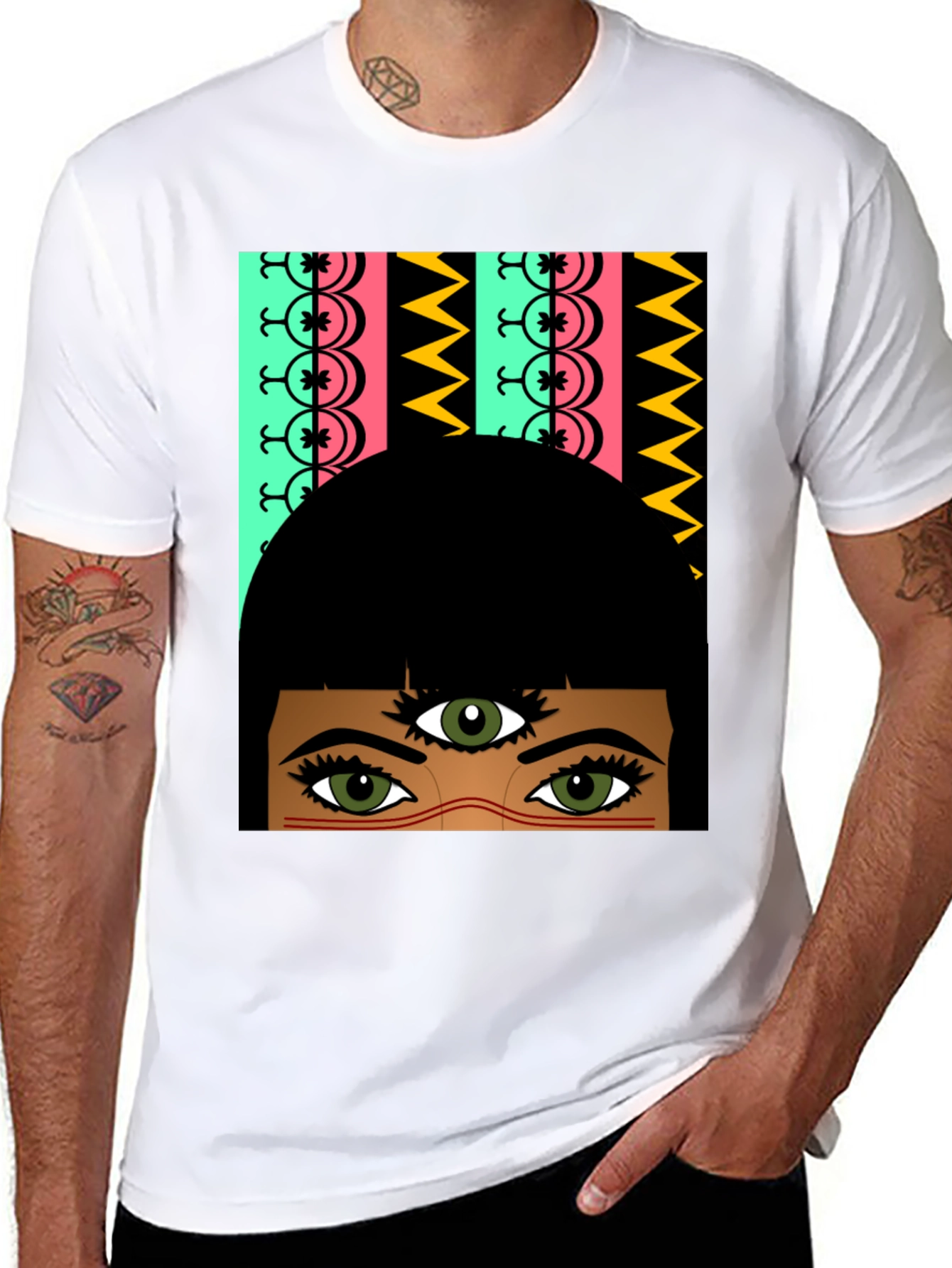 Third Eye Graphic Tee - Unisex Black T-Shirt