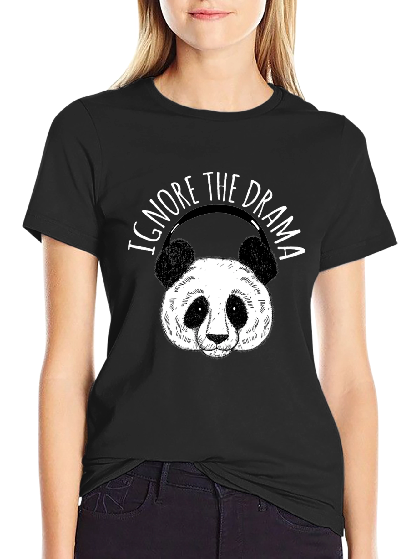 Ignore the Drama Panda T-Shirt