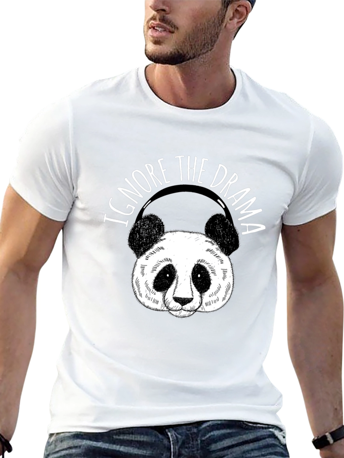 Ignore the Drama Panda T-Shirt