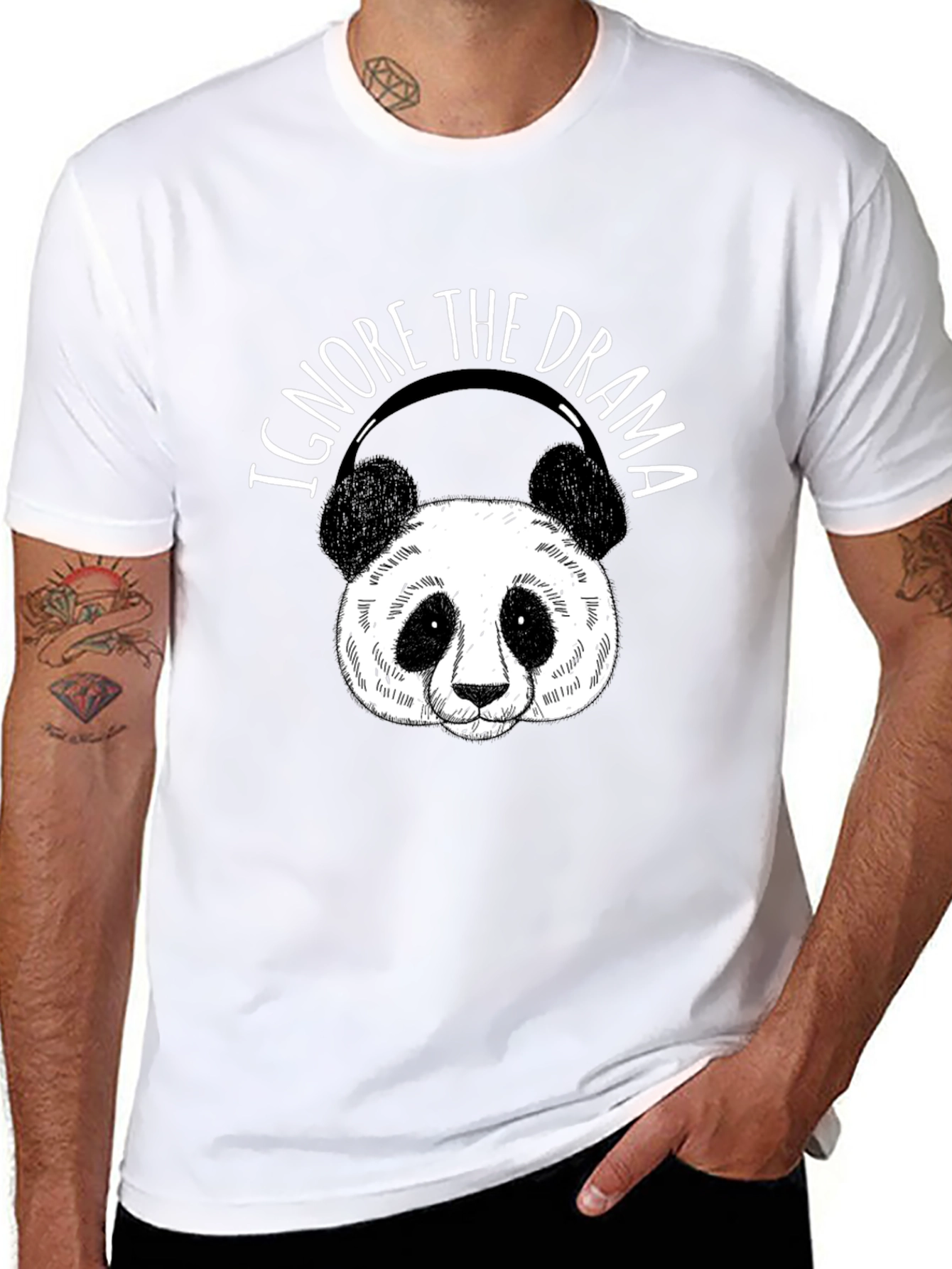 Ignore the Drama Panda T-Shirt