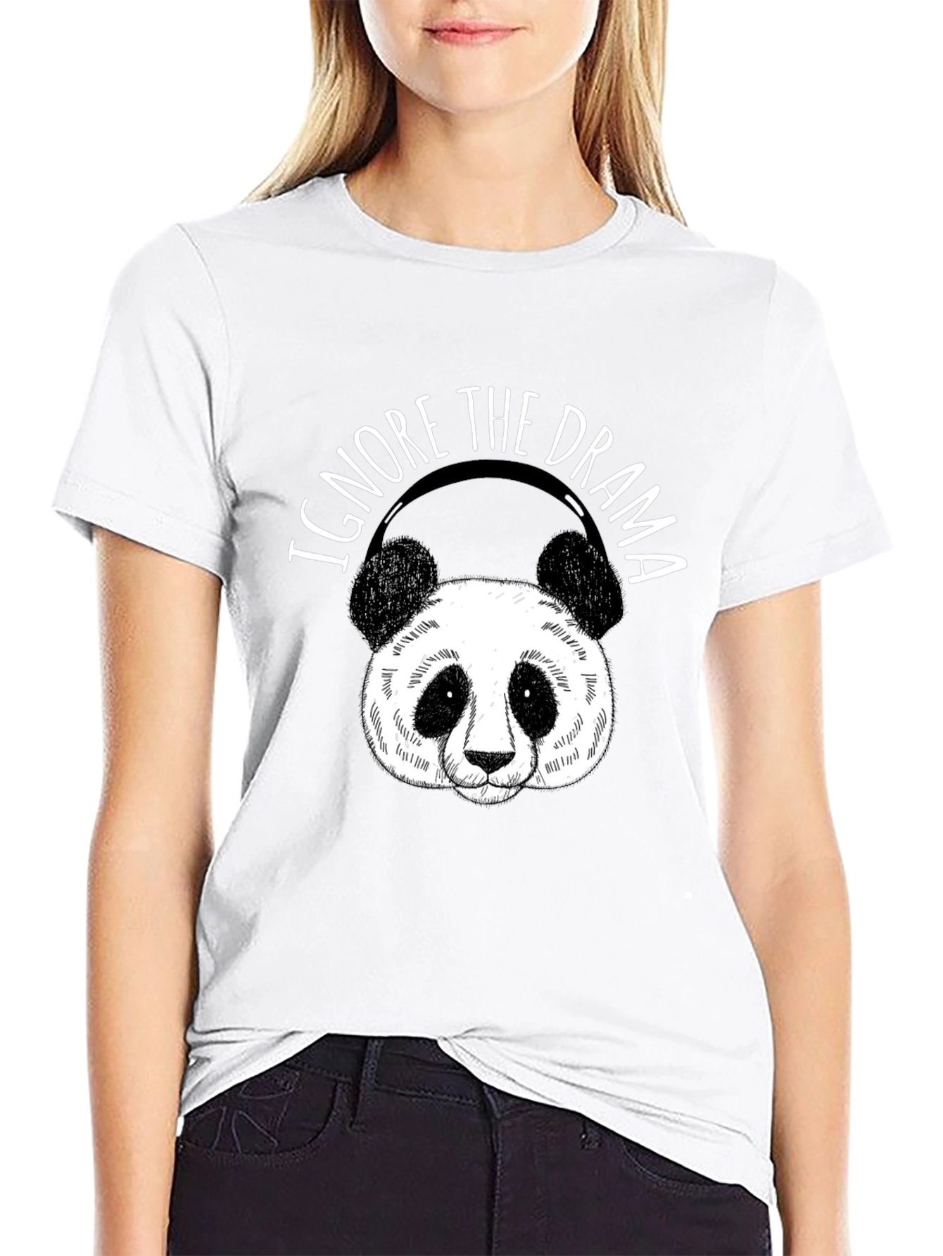 Ignore the Drama Panda T-Shirt