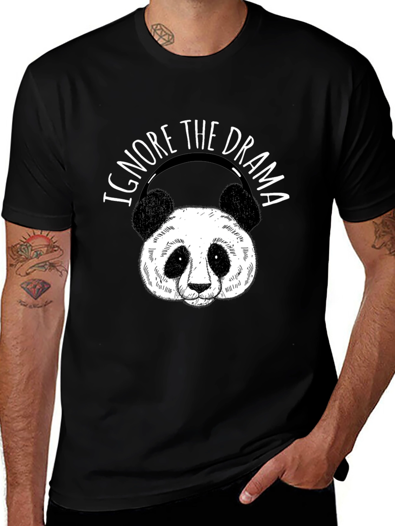 Ignore the Drama Panda T-Shirt