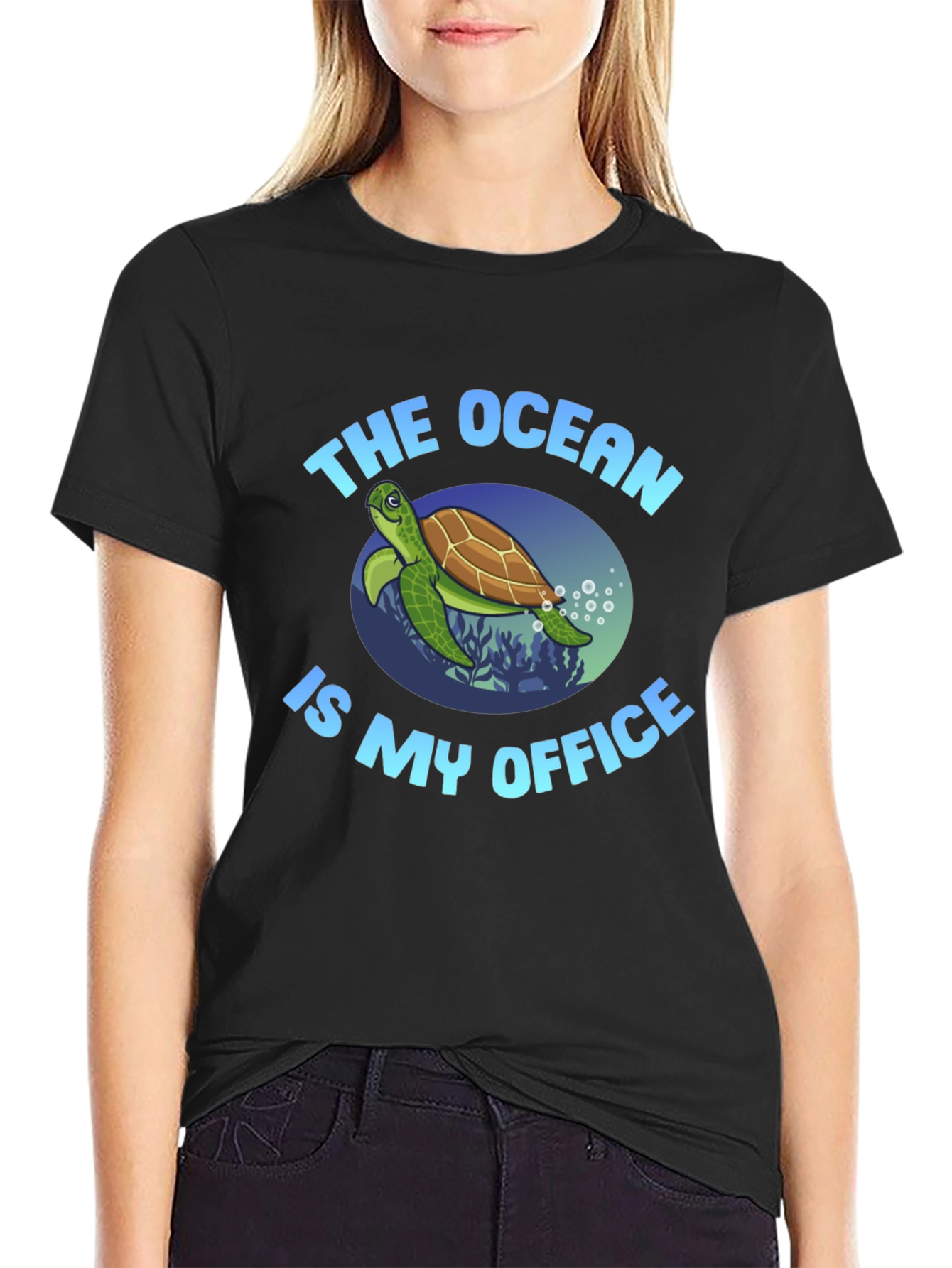 Ocean Office Turtle T-Shirt
