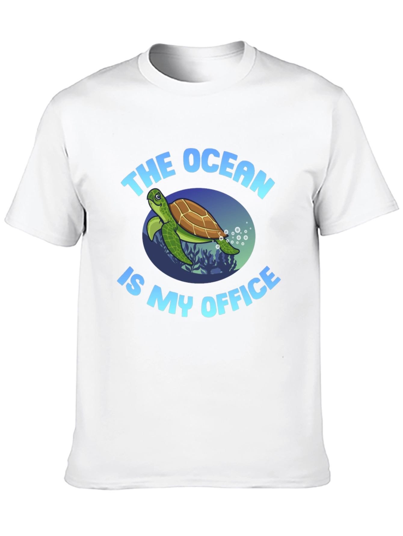 Ocean Office Turtle T-Shirt