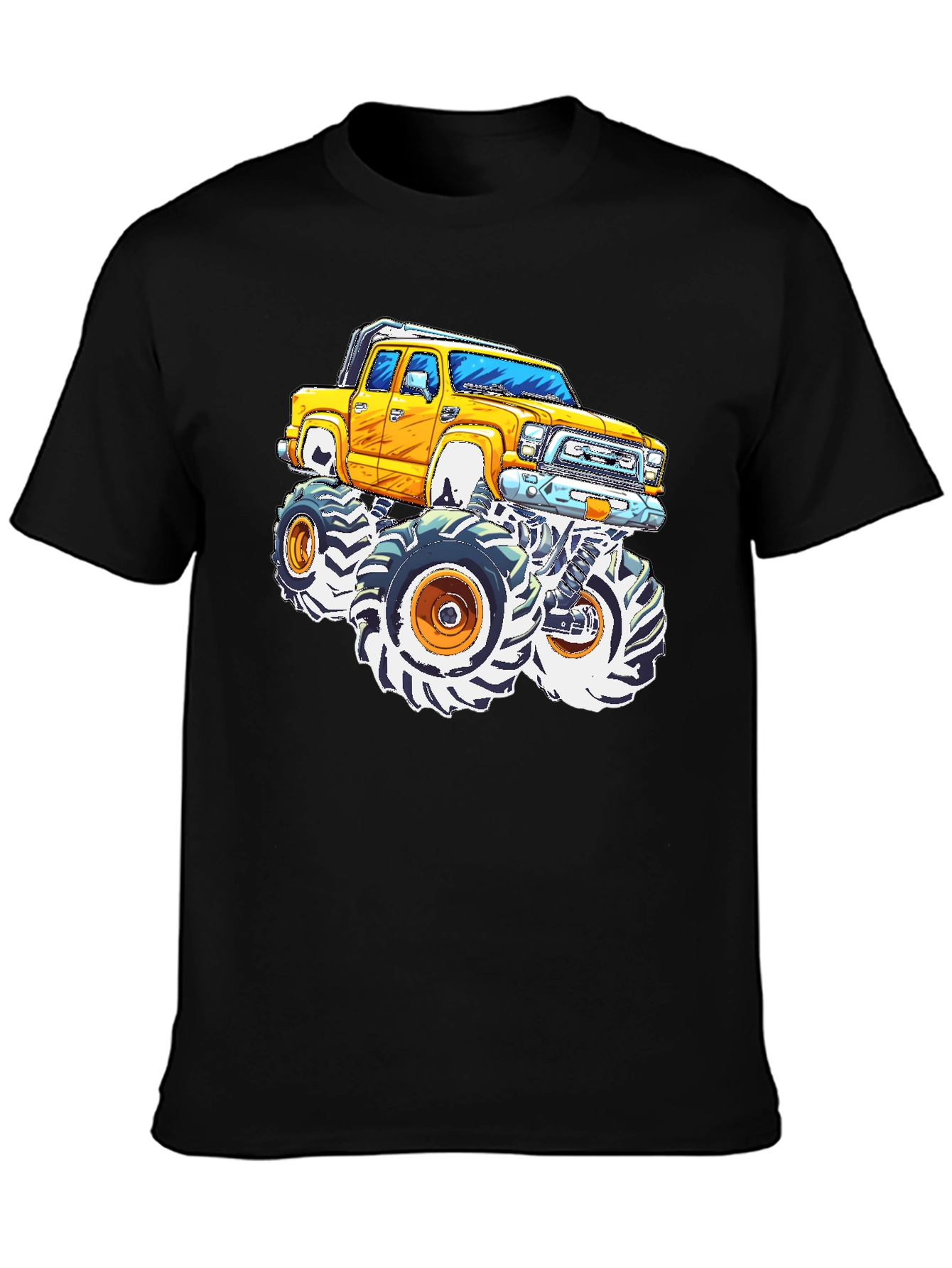 Monster Truck Graphic Tee - Cool Automotive Design