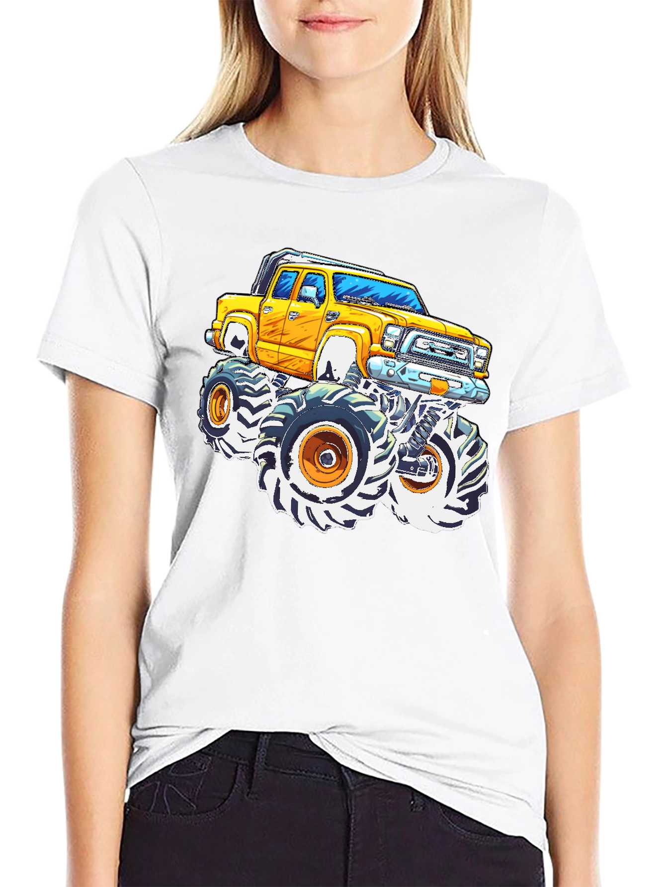 Monster Truck Graphic Tee - Cool Automotive Design