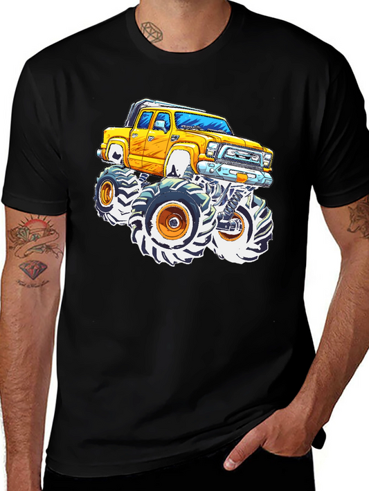 Monster Truck Graphic Tee - Cool Automotive Design