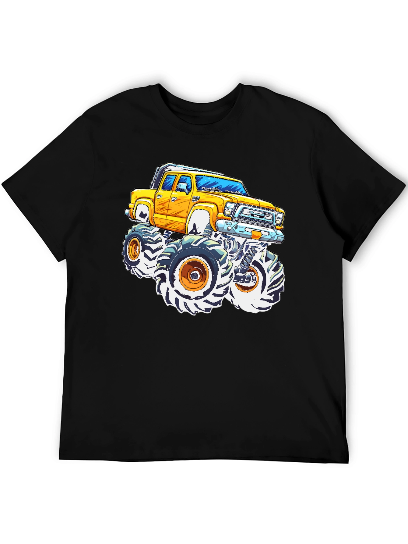 Monster Truck Graphic Tee - Cool Automotive Design