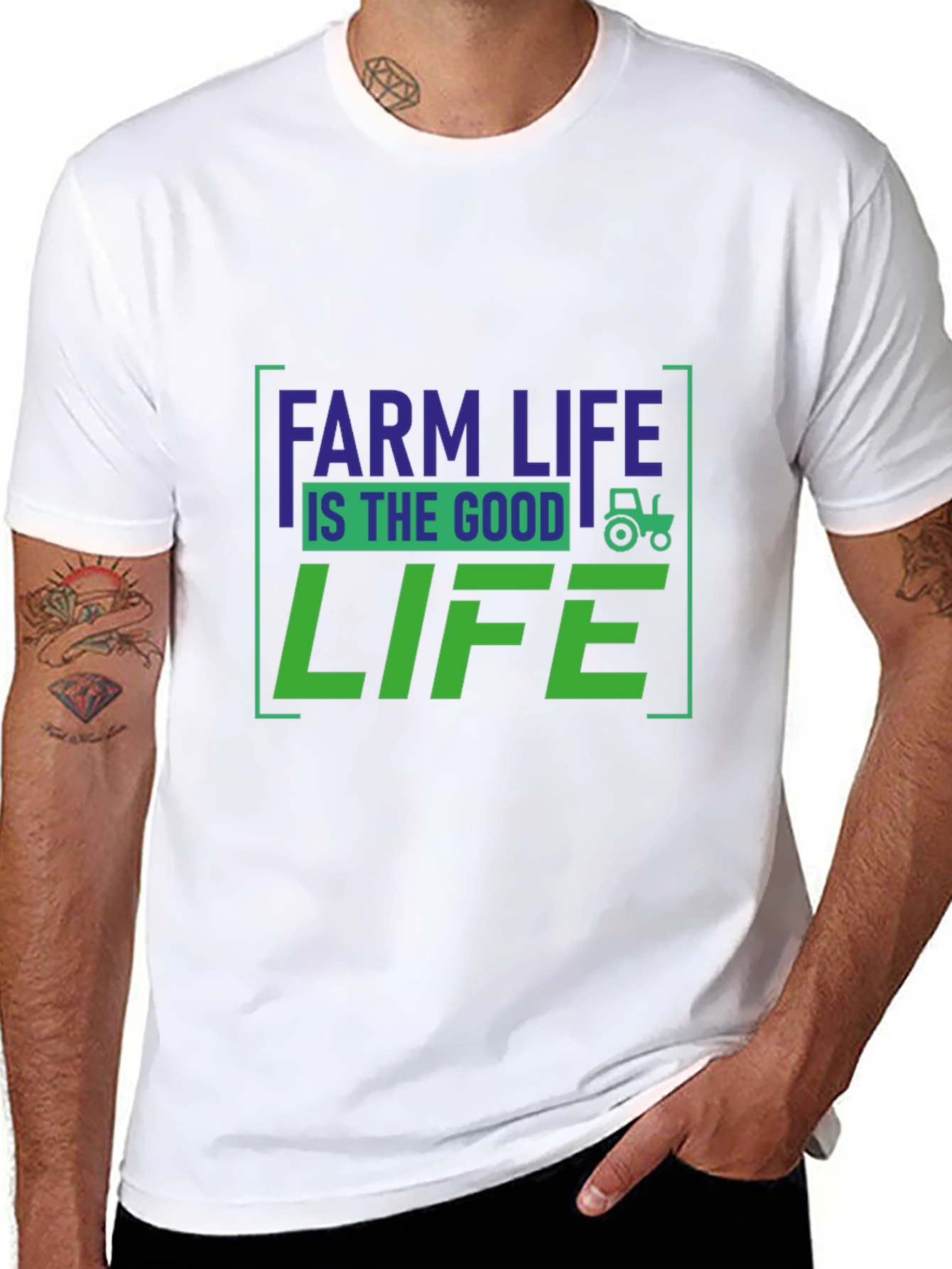 Farm Life is the Good Life T-Shirt
